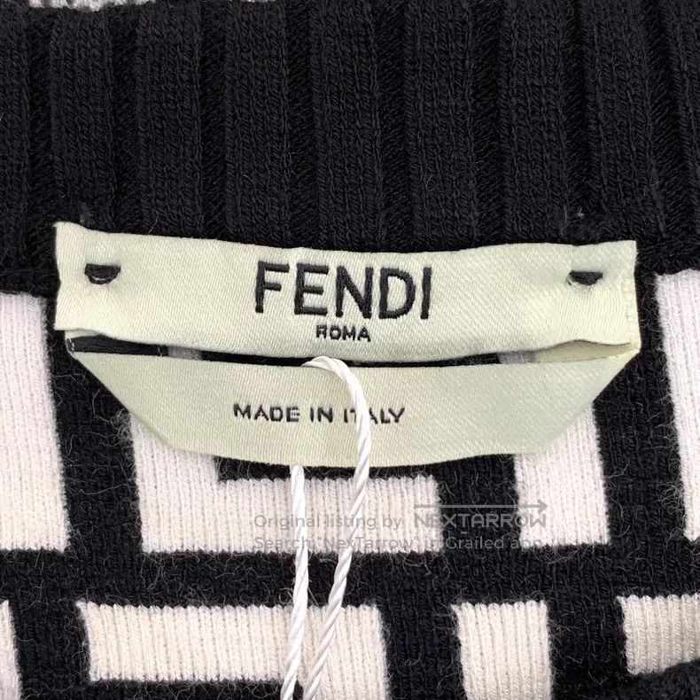 Fendi Fendi Contrast Color Double F Classic Monogram Printed Lon Size XS / US 0-2 / IT 36-38 - 5 Thumbnail