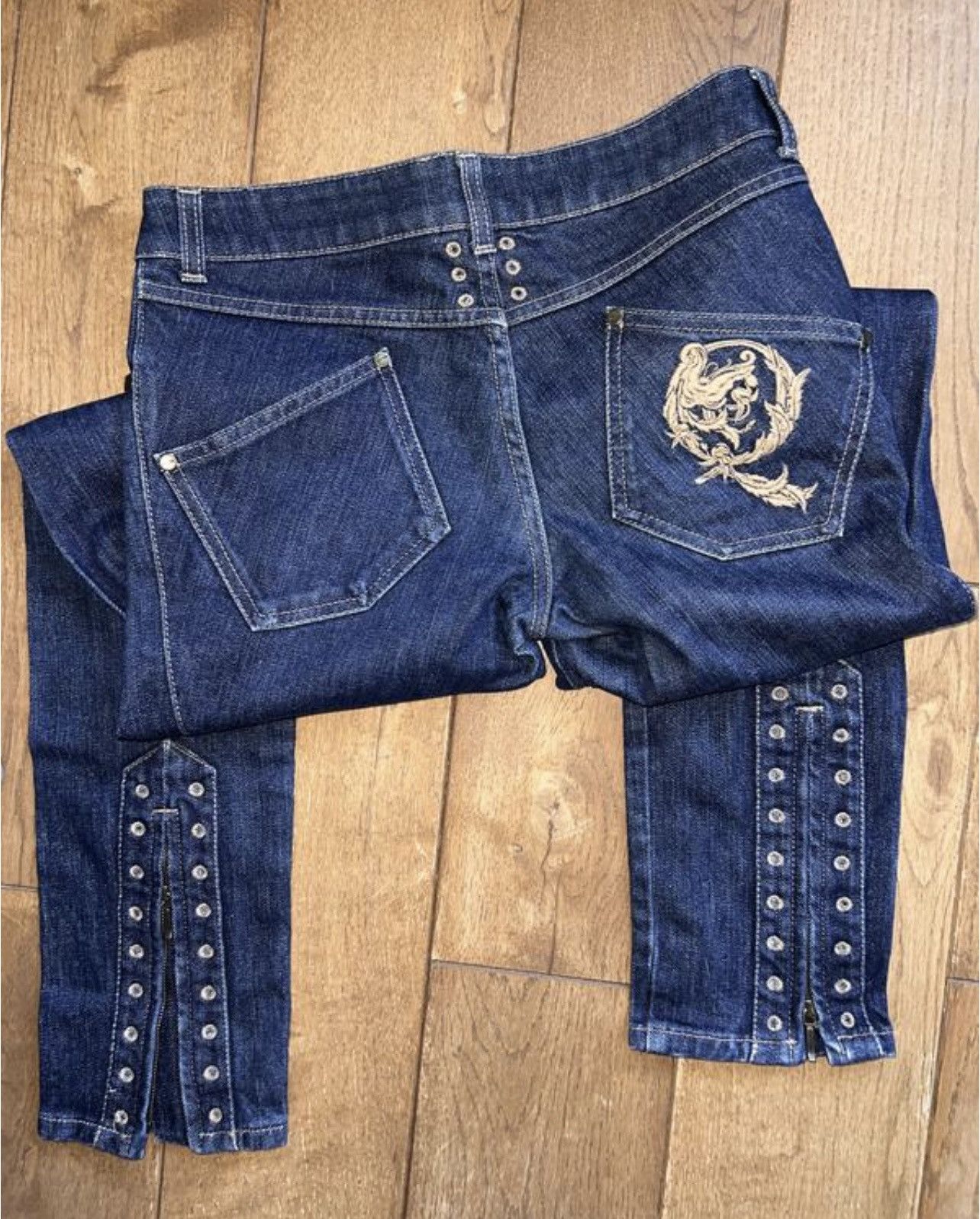 Alexander McQueen ALEXANDER MCQUEEN INDIGO JEANS Size 28" / US 6 / IT 42 - 2 Thumbnail