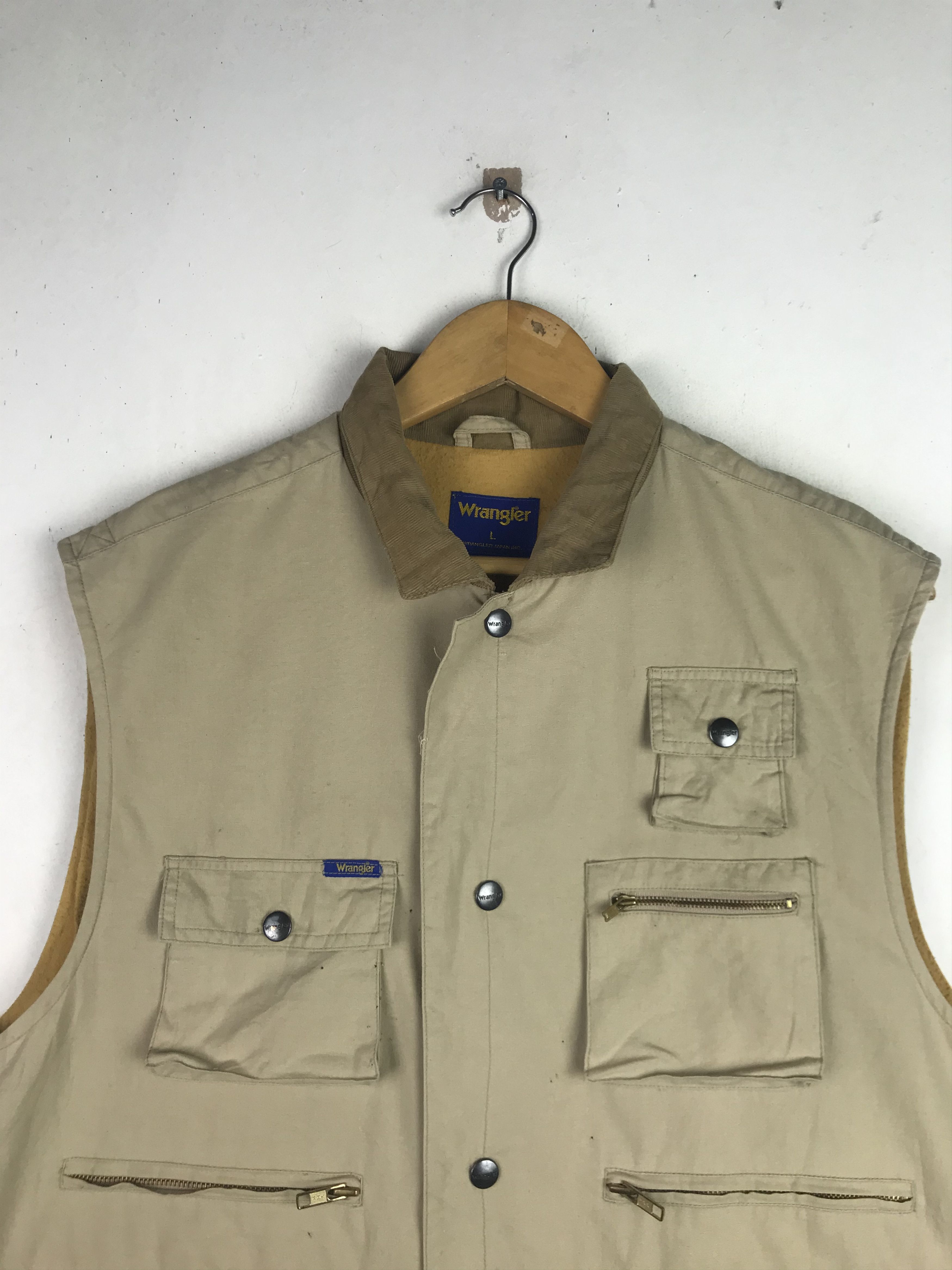 Vintage × Wrangler Vintage Wrangler Japan Vest Rare Design Size US L / EU 52-54 / 3 - 3 Thumbnail