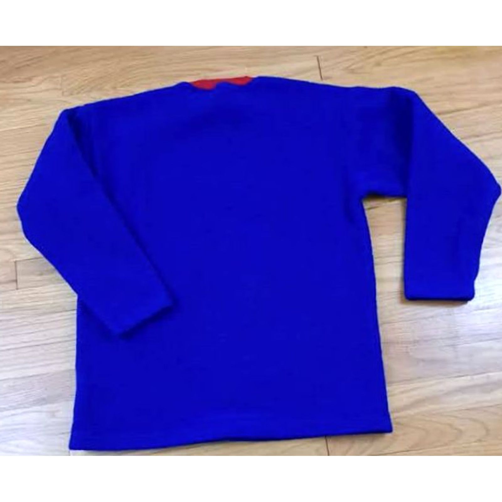 Guess VINTAGE Guess Sport Sweatshirt Medium M Blue-Red Trim USA Made Mens Size US M / EU 48-50 / 2 - 5 Thumbnail
