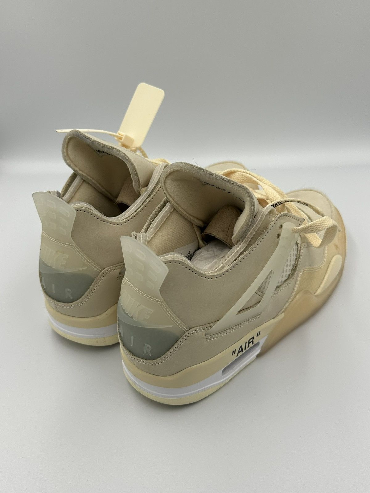 Jordan Brand × Off-White Jordan 4 Sail Size US 9 / IT 39 - 5 Thumbnail