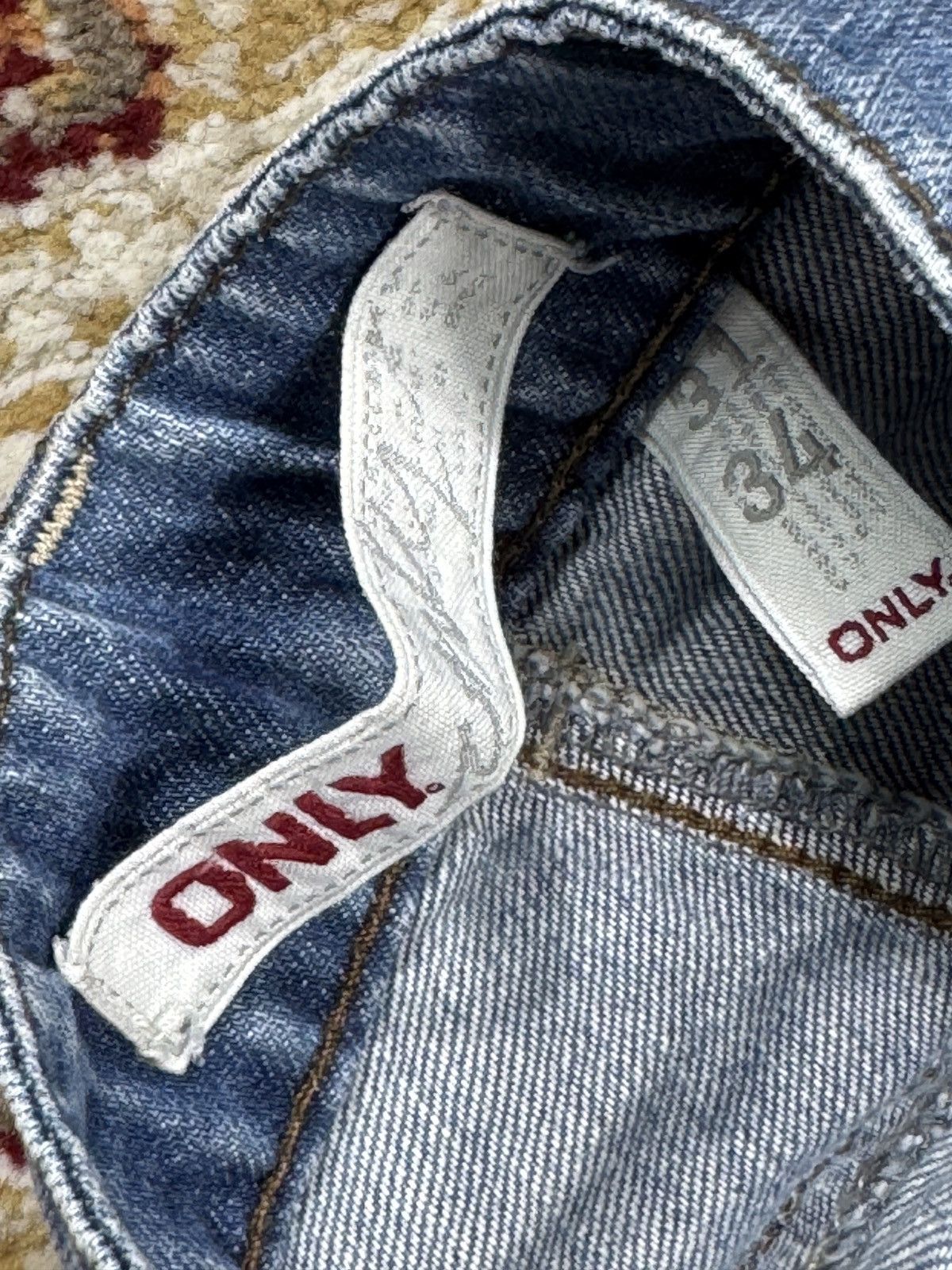 Japanese Brand × Kapital ᶠᵃⁿᶜʸᵍᵘʸ Y2K Flared Denim Boootcut Flared Jeans Cargo Pant Size US 32 / EU 48 - 6 Thumbnail