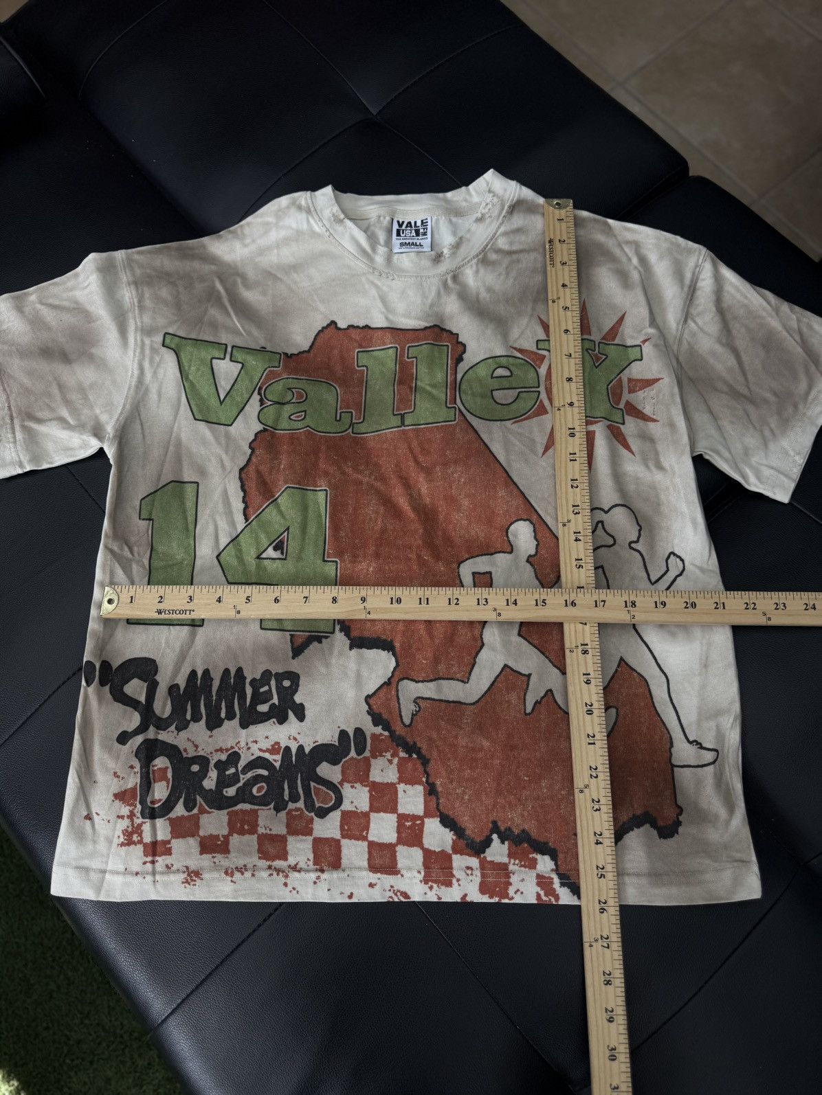 Vale Valley White “Summer Dreams” Tee Size S (NEW) Size US S / EU 44-46 / 1 - 6 Thumbnail