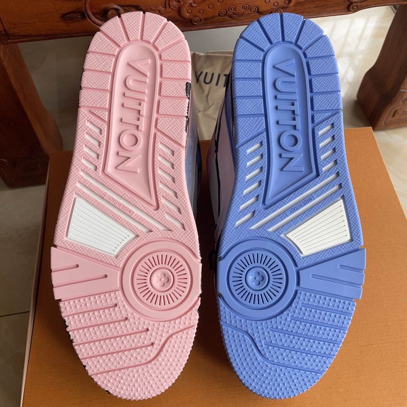 Louis Vuitton Louis Vuitton Trainer Artistic Collaboration Low-top Sneake Size US 8 / EU 41 - 3 Thumbnail