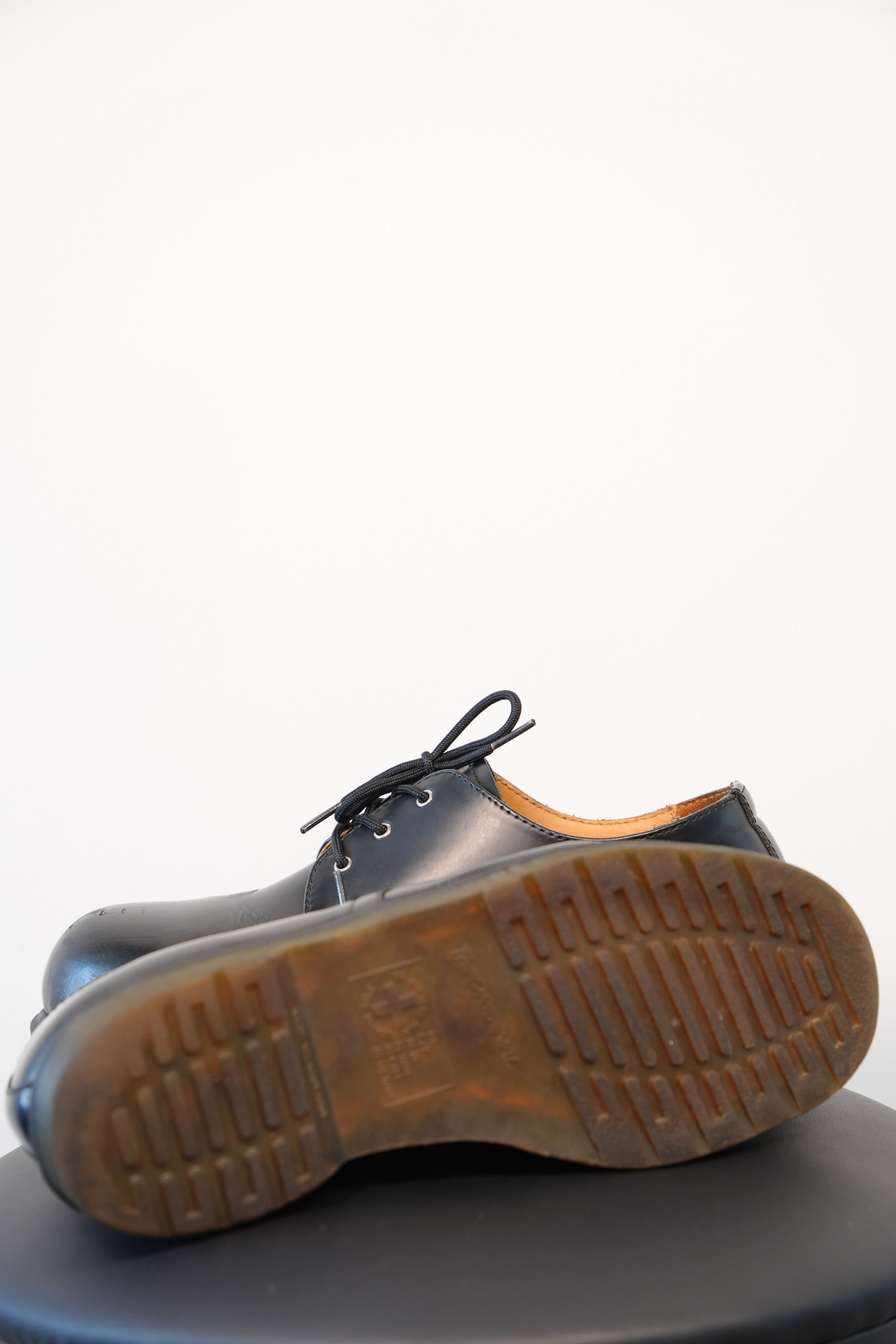 Dr. Martens × Raf Simons STEAL! Raf Simons X Dr. Martens steel toe leather shoe Size US 10 / EU 43 - 10 Thumbnail