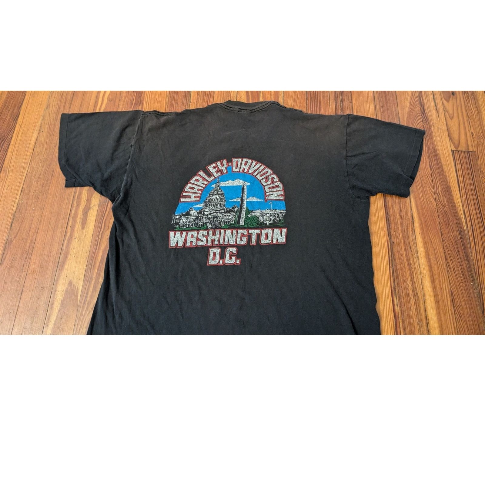 Harley Davidson VTG Harley Davidson Houlbek "The Eagle has Landed" Signal Ta Size US XL / EU 56 / 4 - 5 Thumbnail