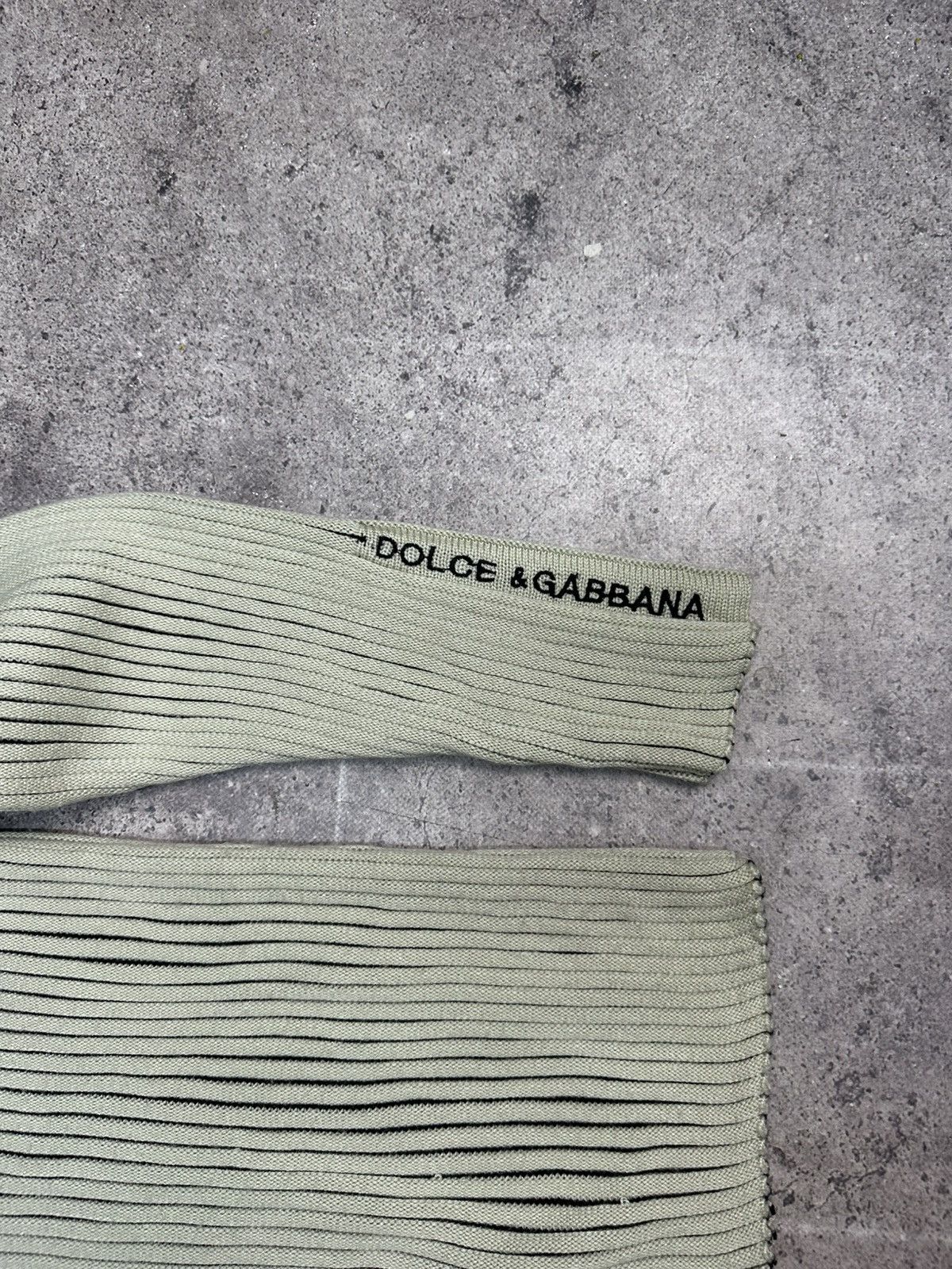 Vintage Vintage Dolce Gabbana Knitted Sweater Striped Ribbed Washed Size US XL / EU 56 / 4 - 4 Thumbnail