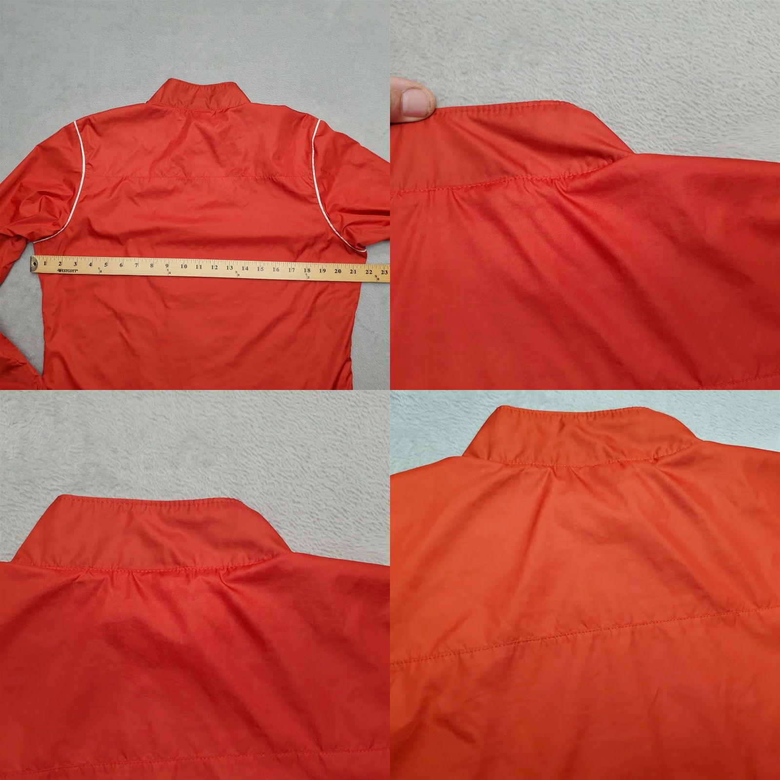 Nike VINTAGE Nike Jacket Mens M Red Missoula Strikers Full Zip Wind Breaker Soccer Track Size US M / EU 48-50 / 2 - 8 Thumbnail