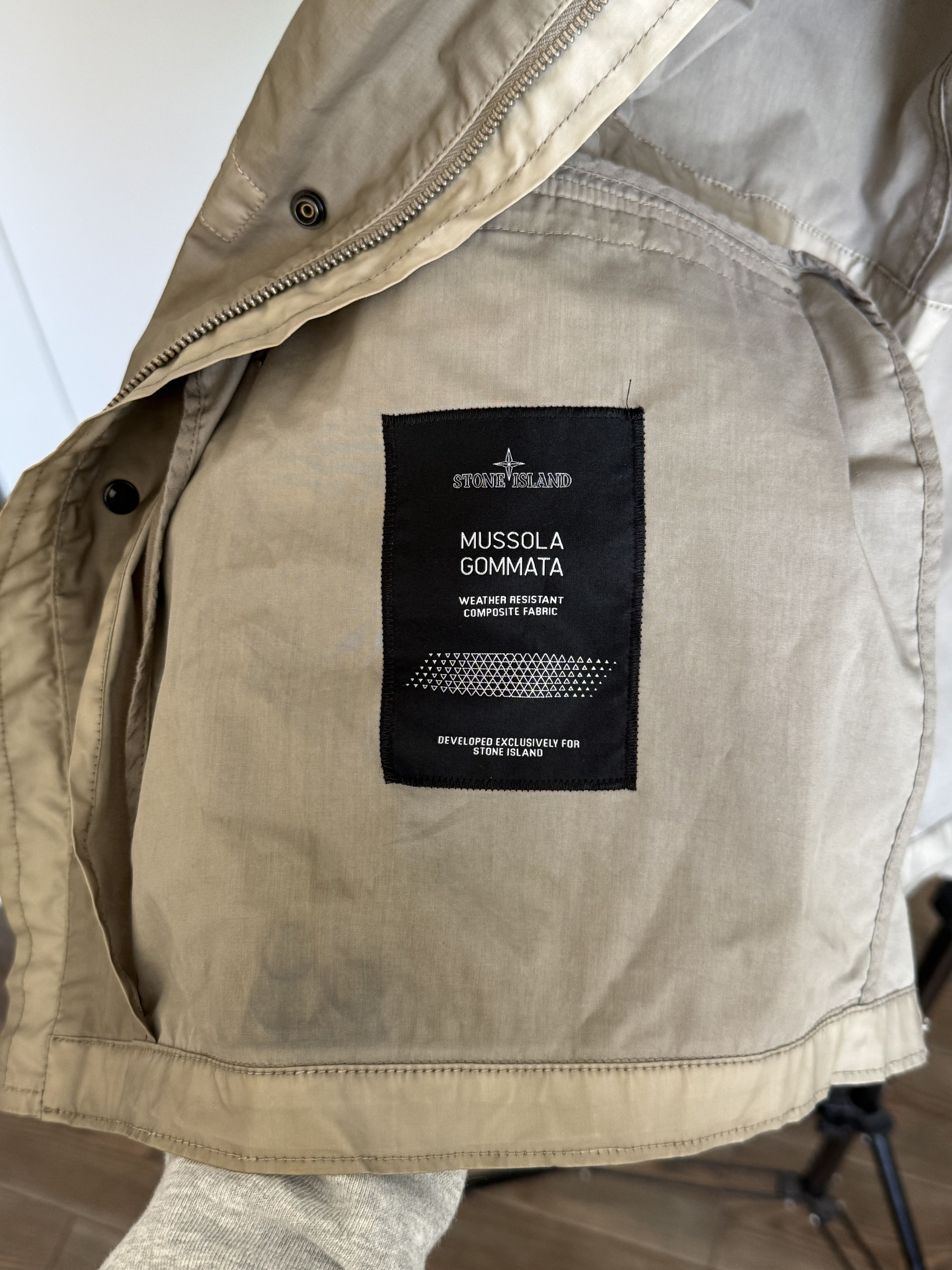 Stone Island Shadow Project Stone Island Shadow Project Mussola Gommata Field Jacket Size US L / EU 52-54 / 3 - 6 Thumbnail