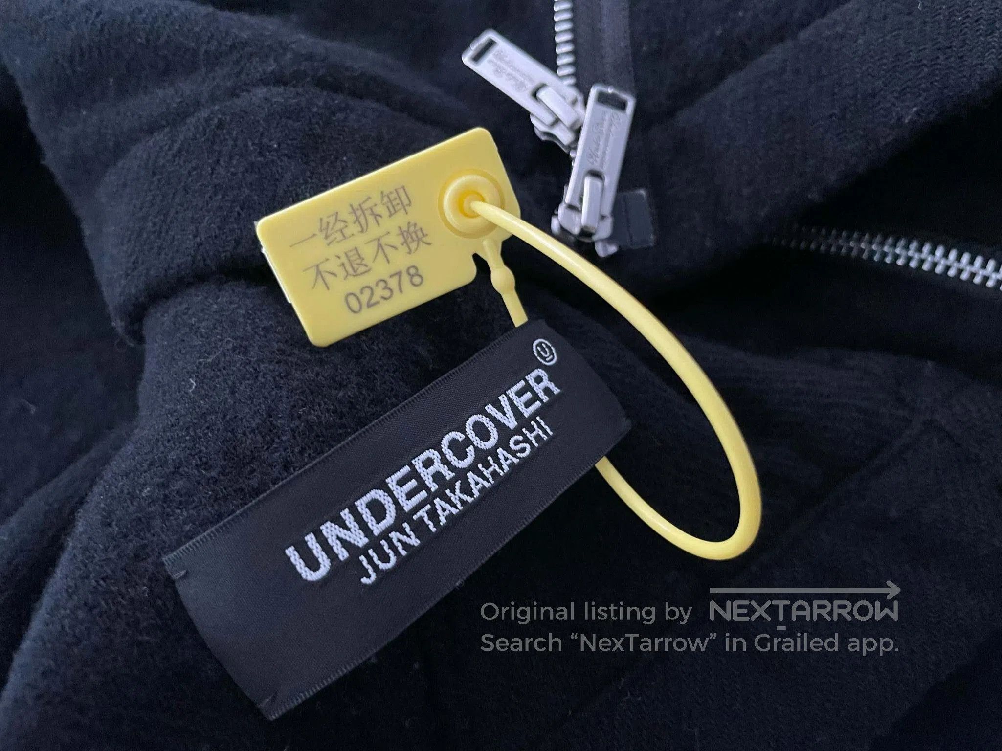 Undercover Undercover Fake Two-Piece Wool Zip Jacket Size US XL / EU 56 / 4 - 6 Thumbnail
