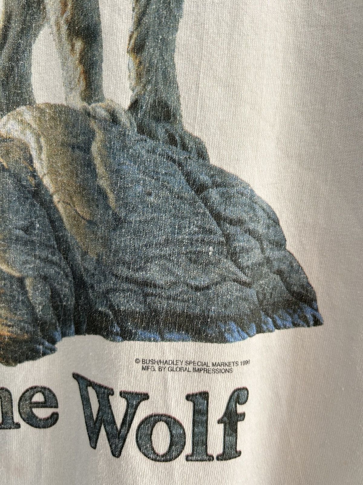 Vintage 1996 Lone Wolf Tee Size US XL / EU 56 / 4 - 3 Thumbnail