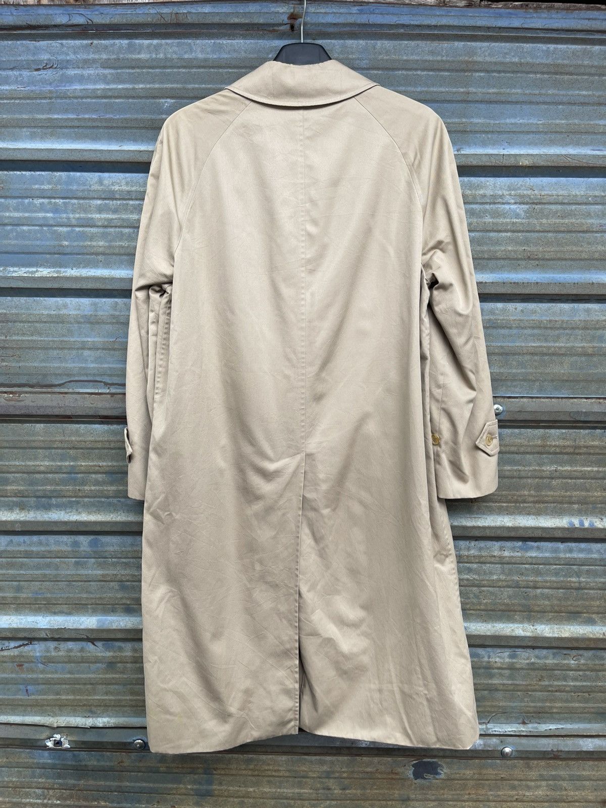 Burberry Vintage Burberrys Nova Check Lining Trench Coat Size US M / EU 48-50 / 2 - 2 Thumbnail