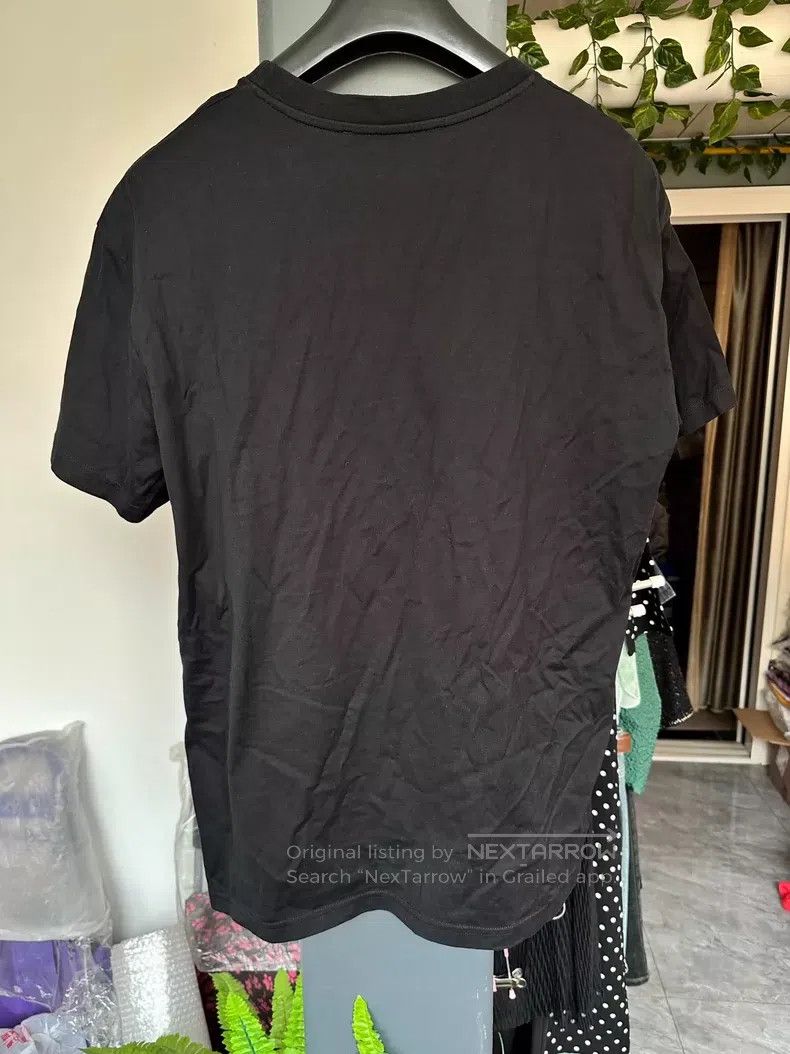 Givenchy Givenchy Flame pattern black and red logo round neck short Size US S / EU 44-46 / 1 - 4 Thumbnail