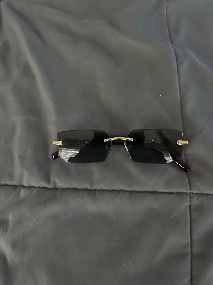 Electric Visual Rimless Square Sunglasses Size ONE SIZE - 10 Thumbnail