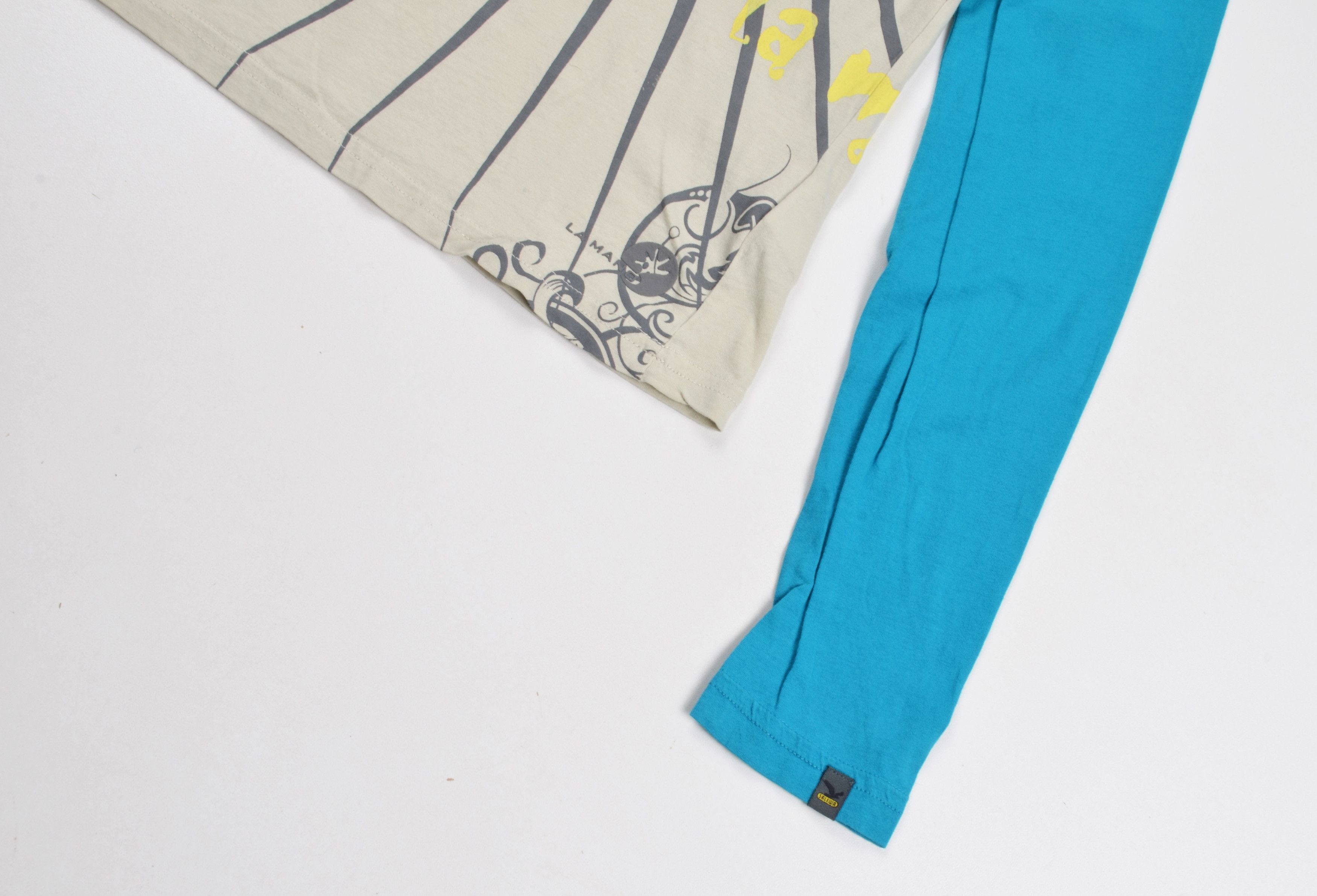 SALEWA Vintage Salewa Y2K Graphic Print Indie Grunge Raglan Tee Size XS / US 0-2 / IT 36-38 - 6 Thumbnail