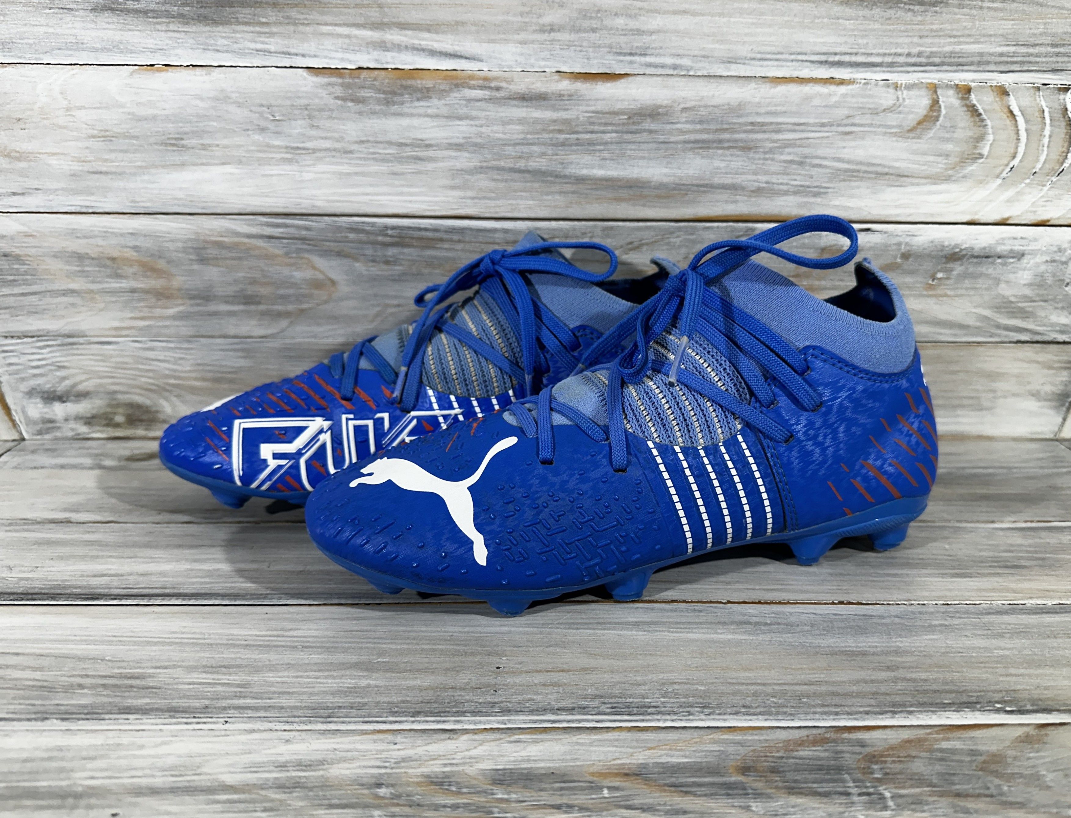 Puma Puma FUTURE Z 3.2 FG/AG Jr Football Cleats Junior Boots Blue Size US 5 / EU 37 - 5 Thumbnail