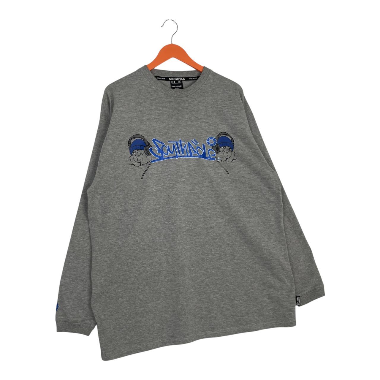 Southpole Vintage Southpole Rapper Style Printed Sweatshirt Size US XL / EU 56 / 4 - 3 Thumbnail