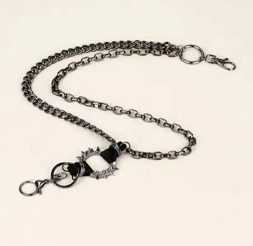 Jewelry Hip-hop Pants Belt Chains Jewelry Accessories Size ONE SIZE - 2 Thumbnail