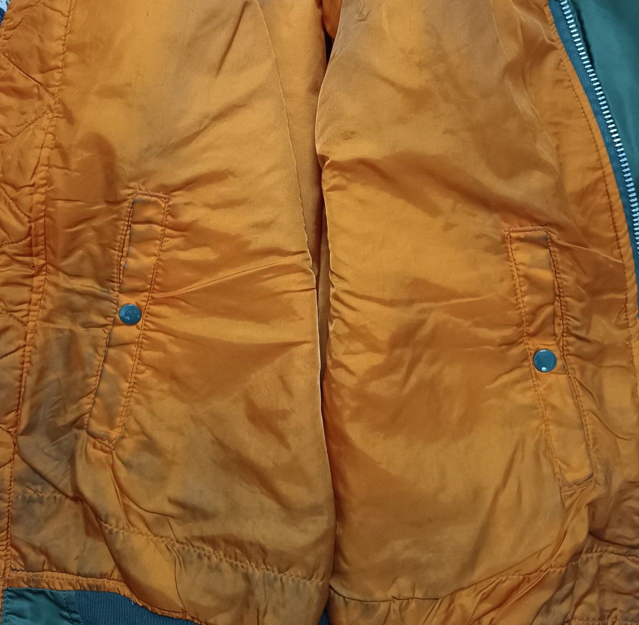 Alpha Industries × Vintage Alpha Industries Bombers Jacket Size US L / EU 52-54 / 3 - 8 Thumbnail