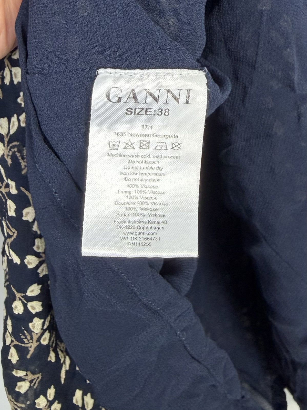 Ganni Unique Ganni Floral Dress Size M / US 6-8 / IT 42-44 - 7 Thumbnail