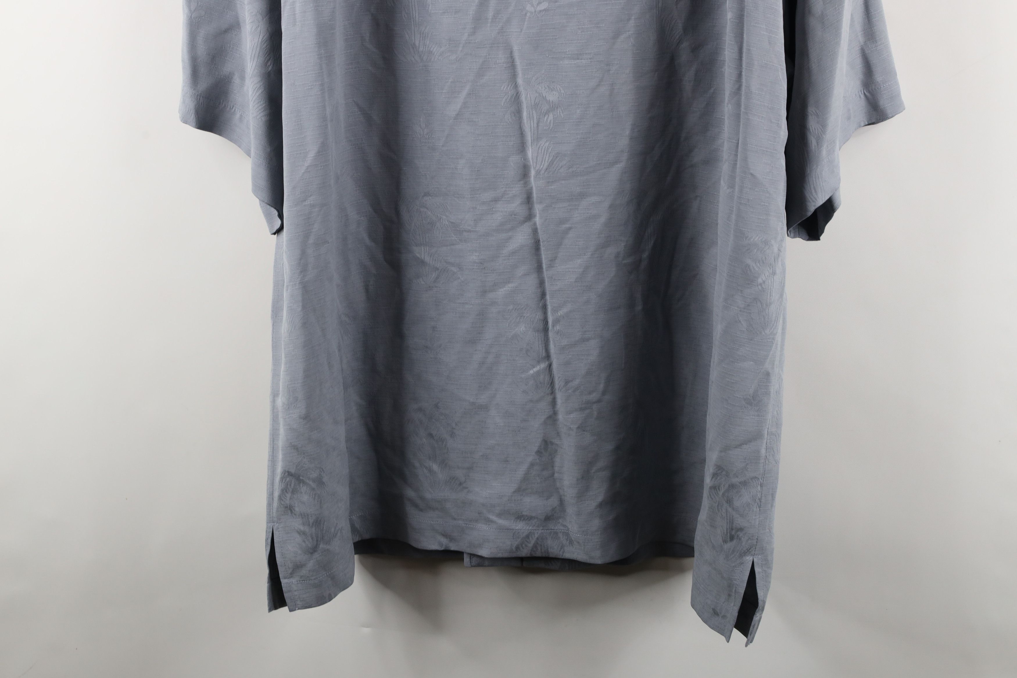 Tommy Bahama × Vintage Vintage 90s Tommy Bahama Collar Palm Tree Button Shirt Blue Size US XL / EU 56 / 4 - 11 Thumbnail