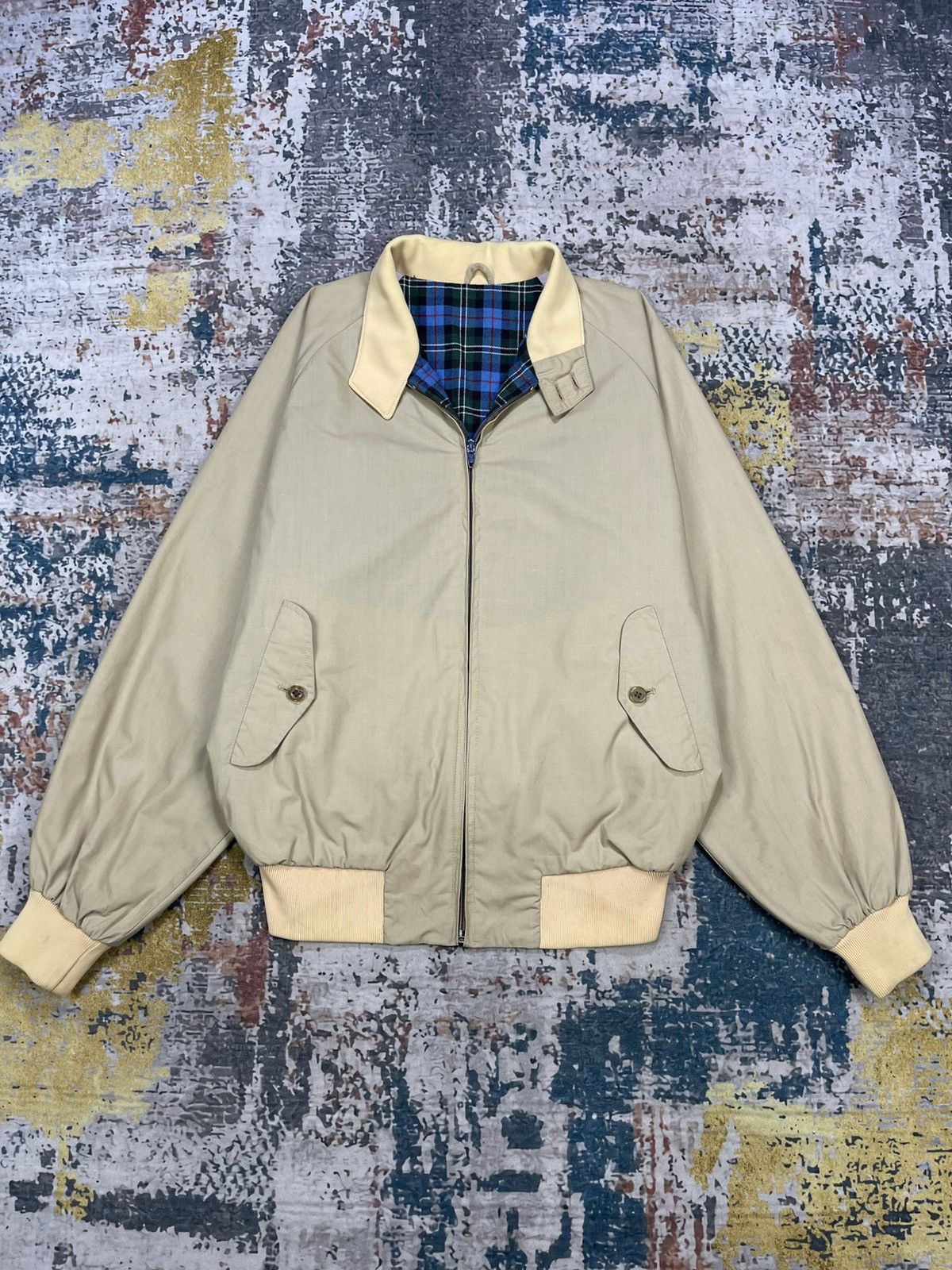 Japanese Brand Vintage AX Ueno Iryo Fraser Plaid Lining G9 Jacket Size US M / EU 48-50 / 2 - 9 Thumbnail