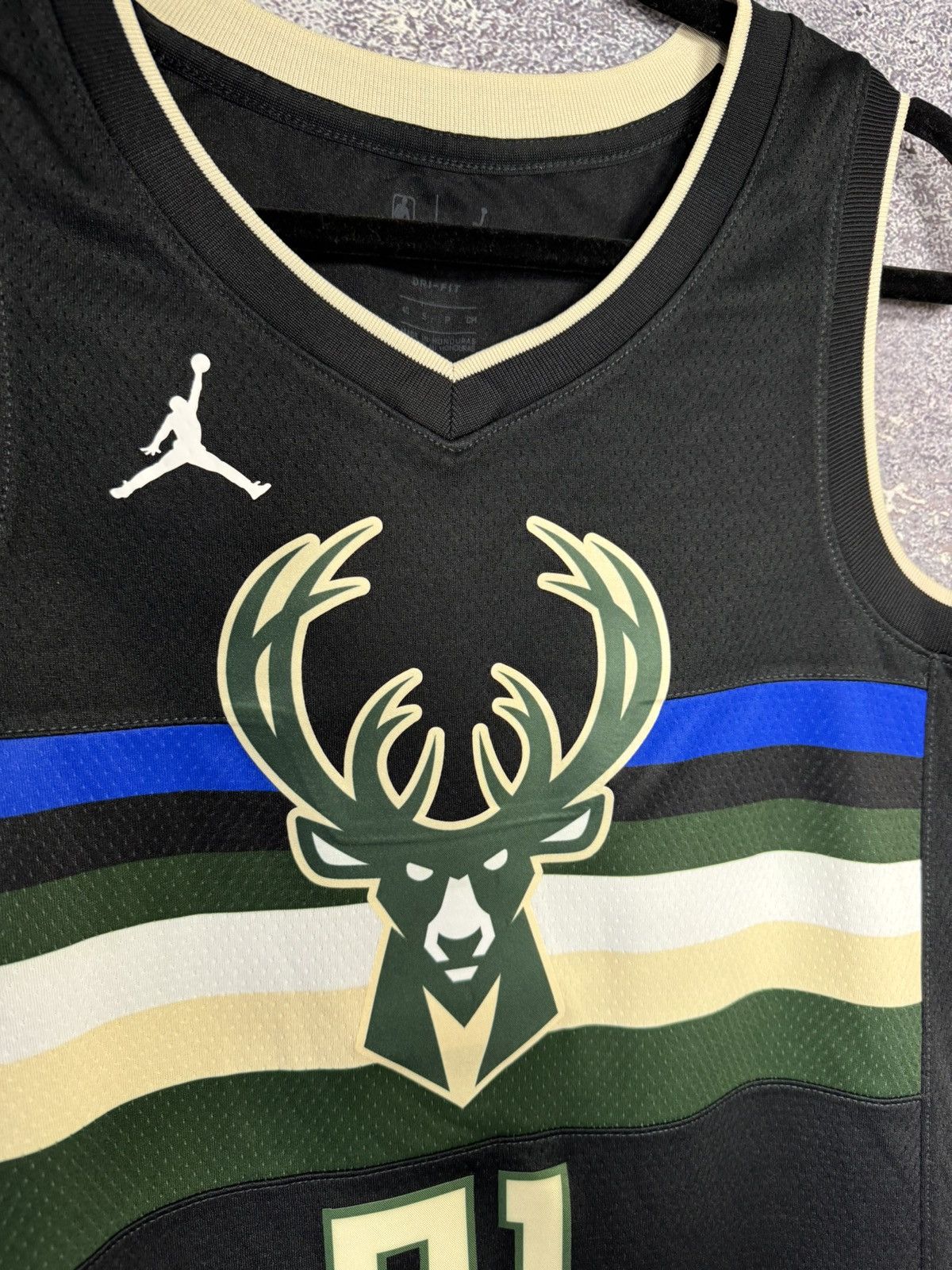 Jordan Brand × NBA HOLIDAY Bucks Giannis Antetokoumpo Swingman NBA Jersey Small Size US S / EU 44-46 / 1 - 10 Thumbnail