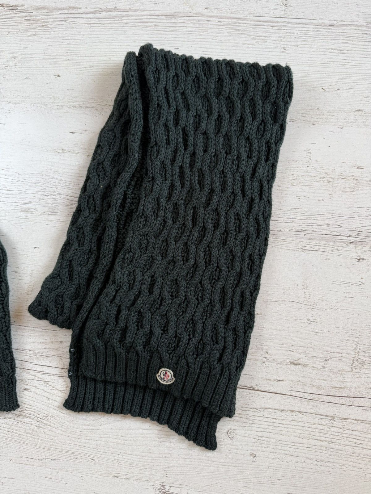 Moncler Womens set moncler hat scarf wool Size ONE SIZE - 2 Thumbnail