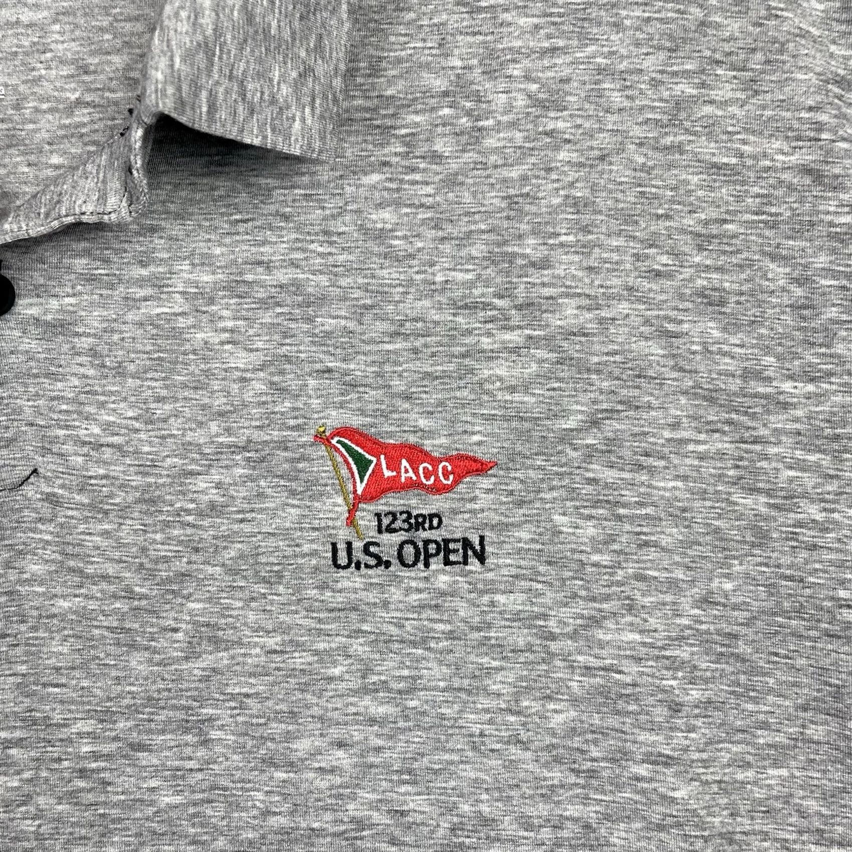 Nike Nike Dri-Fit Polo Shirt Mens XL Gray City Logo Golf Size US XL / EU 56 / 4 - 4 Thumbnail