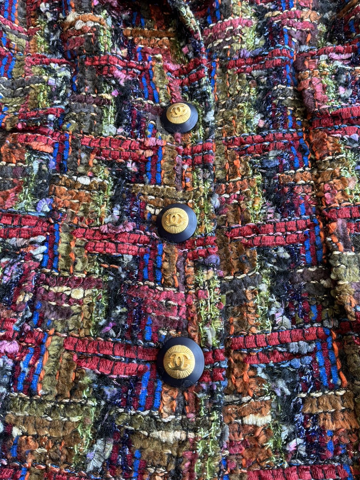 Chanel 1993 Chanel - Multicolor - Tweed Blazer Size XS / US 0-2 / IT 36-38 - 7 Thumbnail