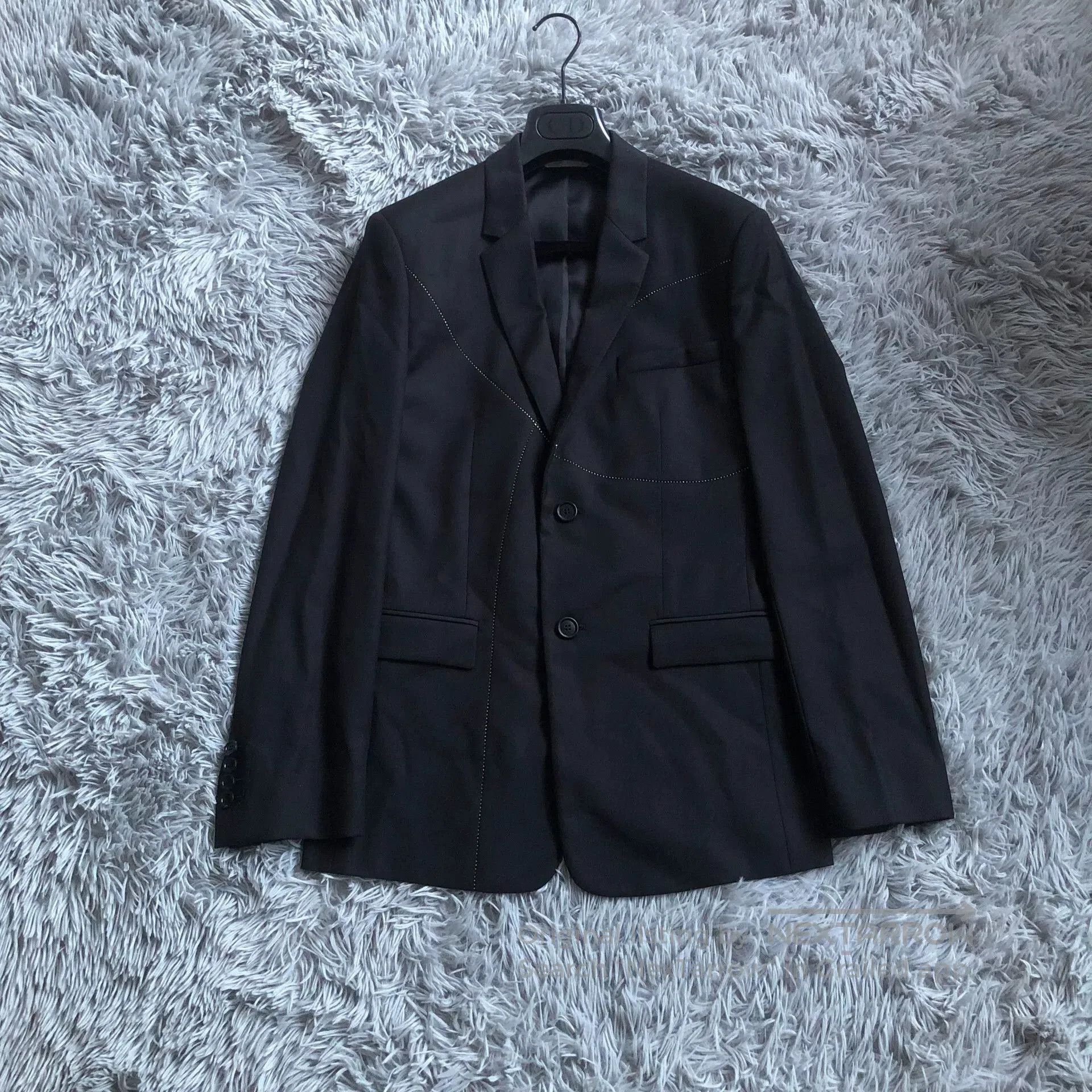 Dior Dior Homme 15ss Stitched Wool Suit. Size US S / EU 44-46 / 1 - 1 Thumbnail