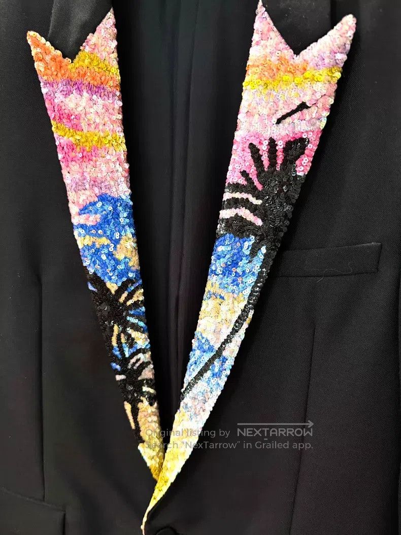 Saint Laurent Paris Saint Laurent Paris Palm Scale Suit i Size US S / EU 44-46 / 1 - 2 Thumbnail