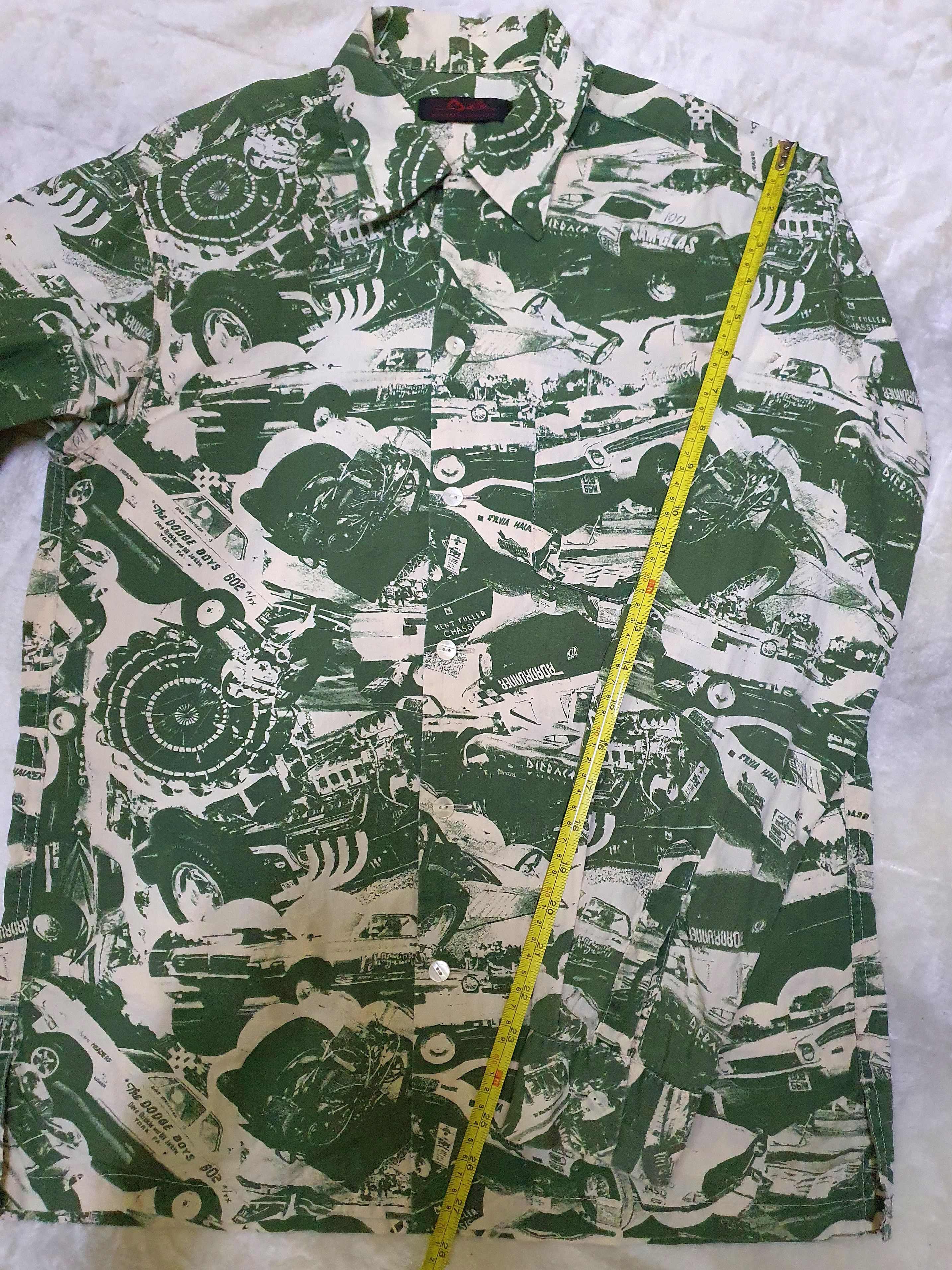 Hysteric Glamour Hysteric Glamour - Vintage race cars all over prints shirt Size US M / EU 48-50 / 2 - 20 Thumbnail