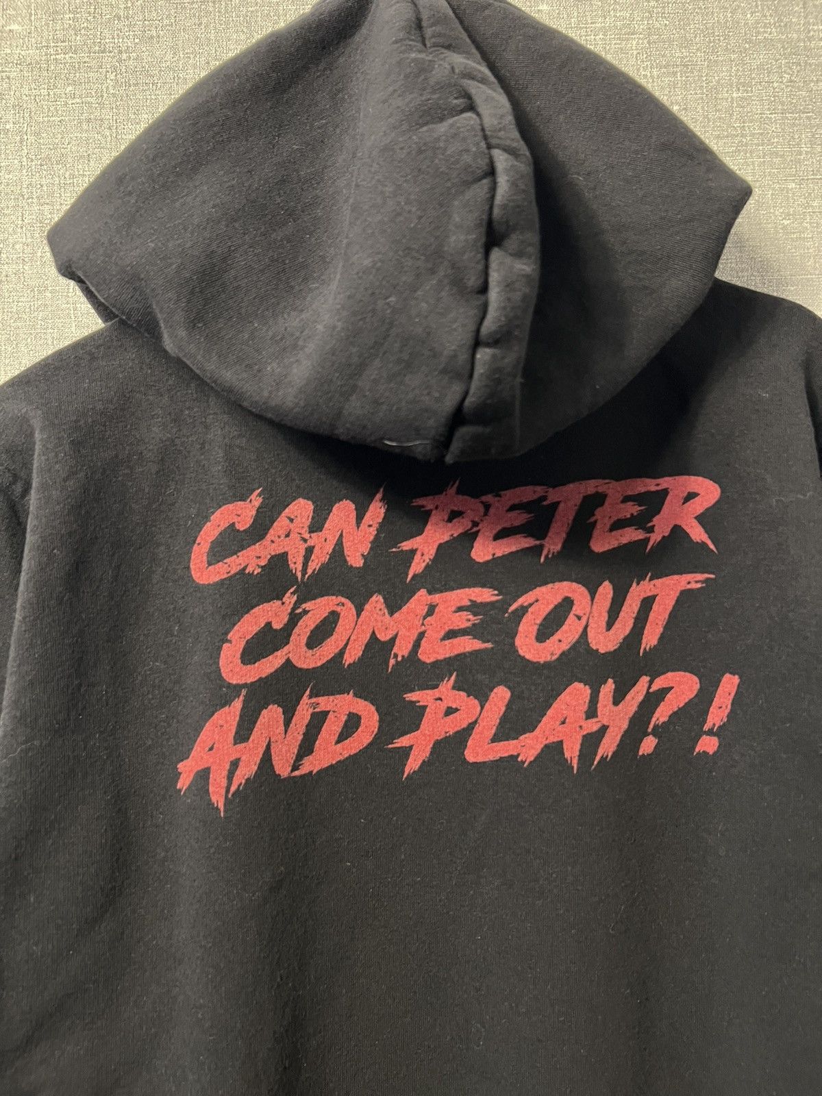 Marvel Comics Vintage Venom Hoodie “Come Peter Come Out And Play” Size US M / EU 48-50 / 2 - 10 Thumbnail