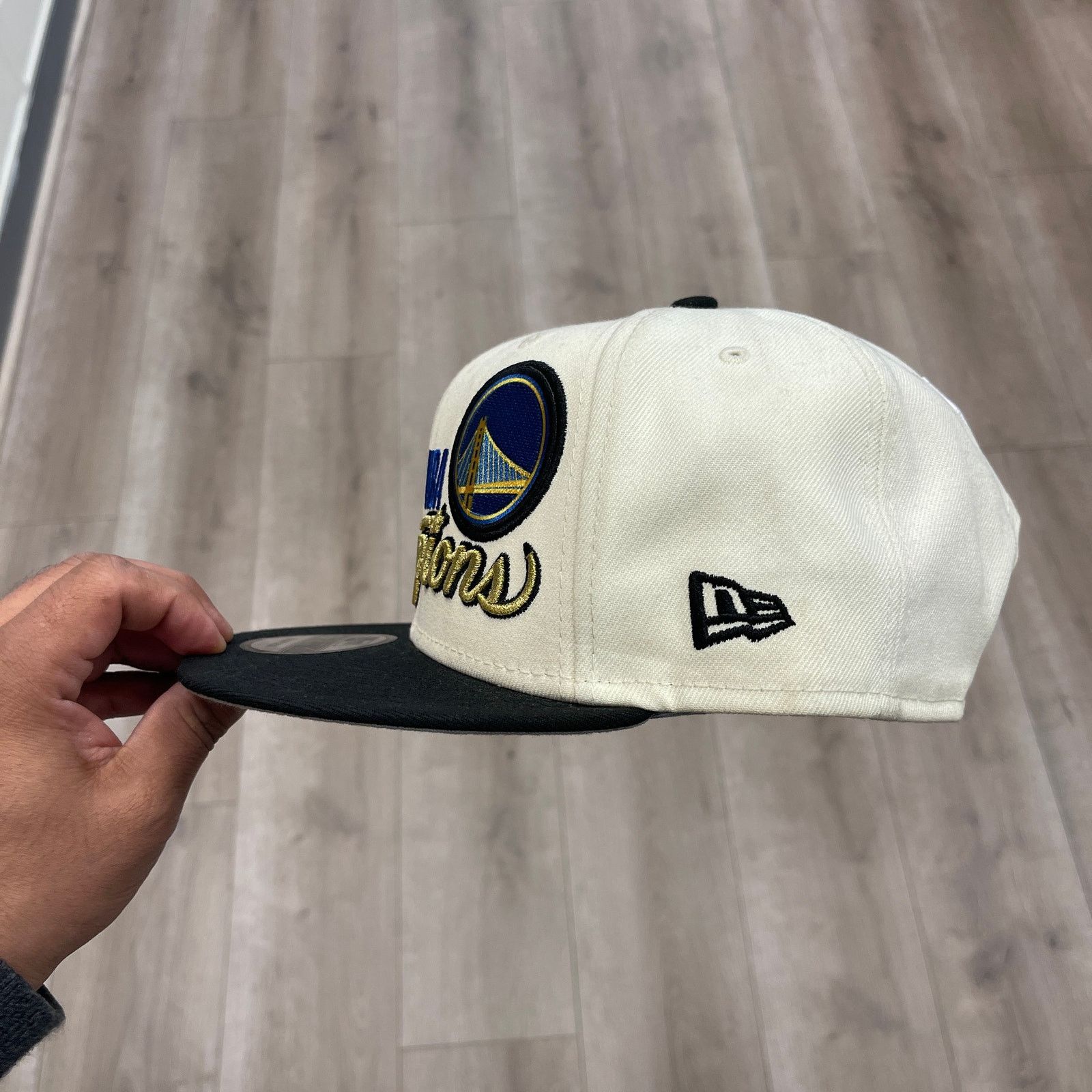 New Era 2022 Golden State Warriors Championship snapback cap Hat Size ONE SIZE - 4 Thumbnail
