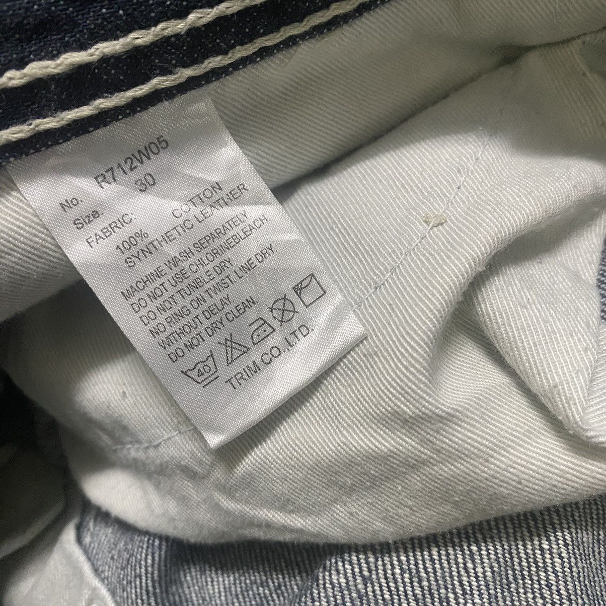 Japanese Brand ARMY OF NO Whisker Denim Flare Jeans Size US 30 / EU 46 - 18 Thumbnail