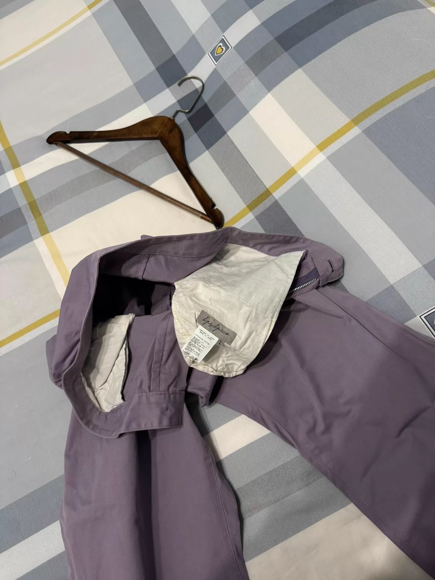 Yohji Yamamoto Yohji Yamamoto oversized purple slacks 72 waist 90 Size 26" / US 2 / IT 38 - 3 Thumbnail