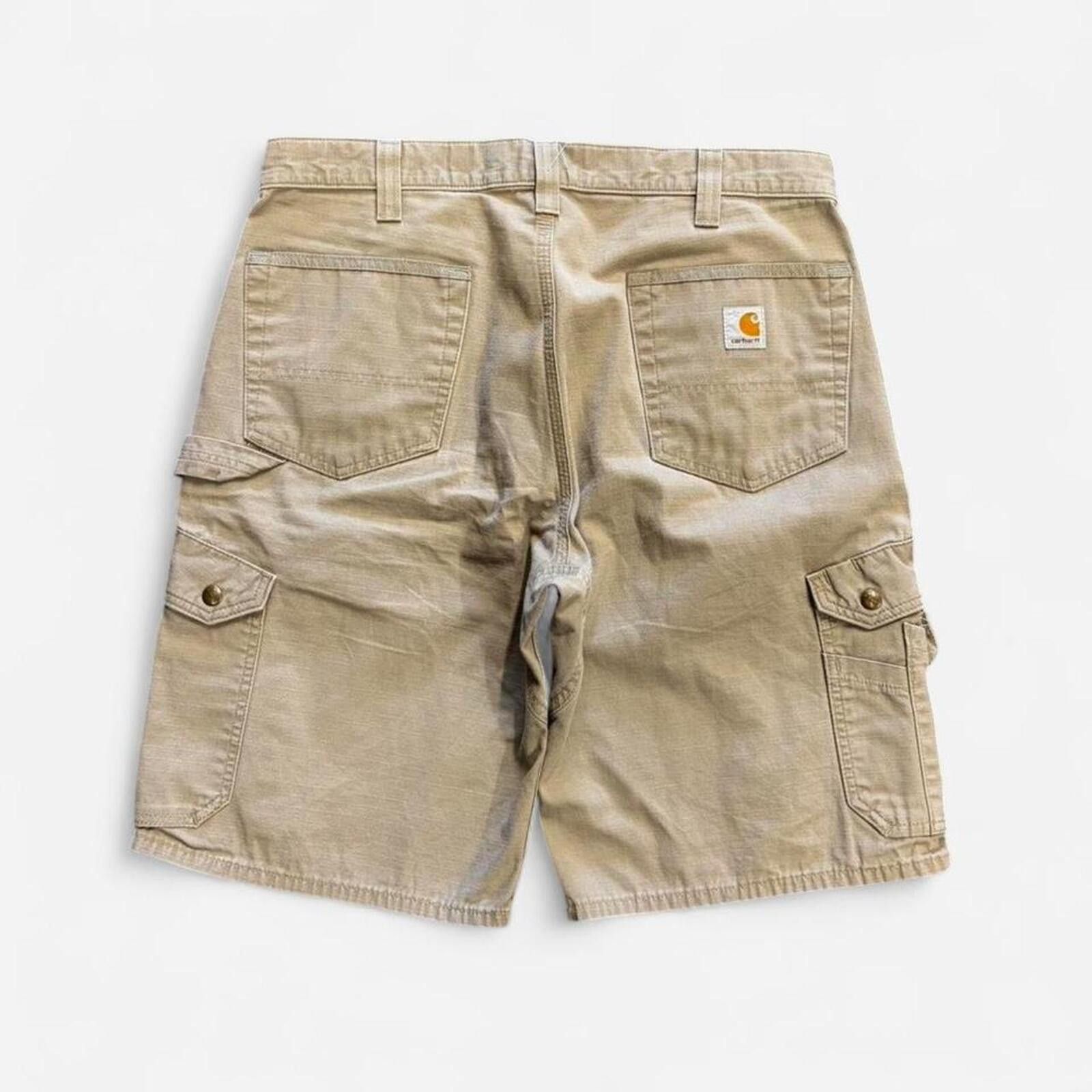 Carhartt Tan Carhartt Cargo Shorts Size US 34 / EU 50 - 1 Thumbnail
