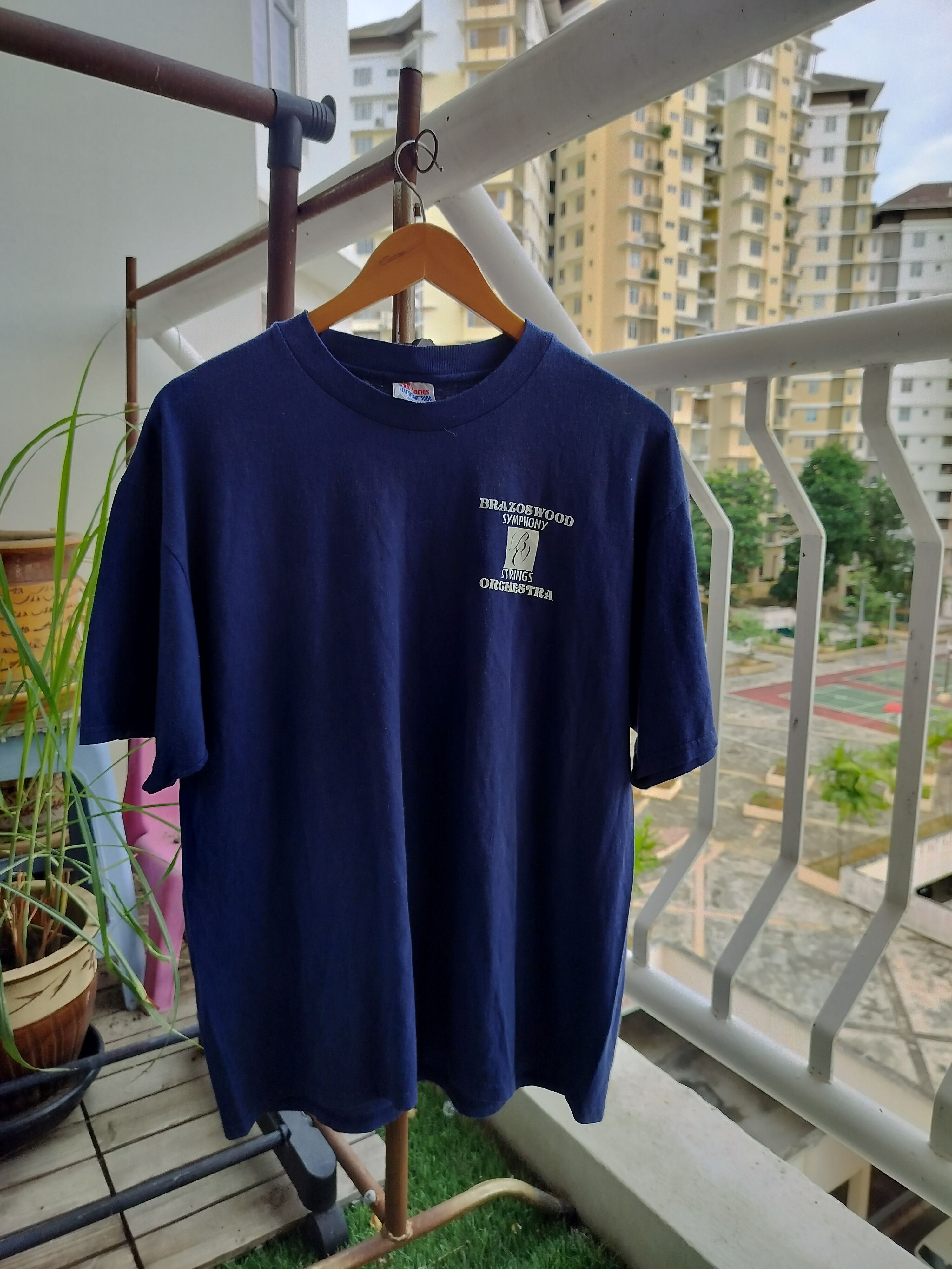Band Tees Vintage Brazoswood Symphony Strings Orchestra Jazz Tee Size US L / EU 52-54 / 3 - 2 Thumbnail