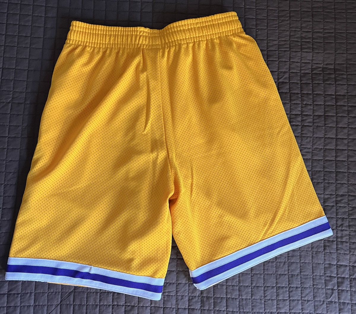 Warren Lotas Reaper Scythe Mesh Shorts Lakers M Size US 30 / EU 46 - 4 Thumbnail