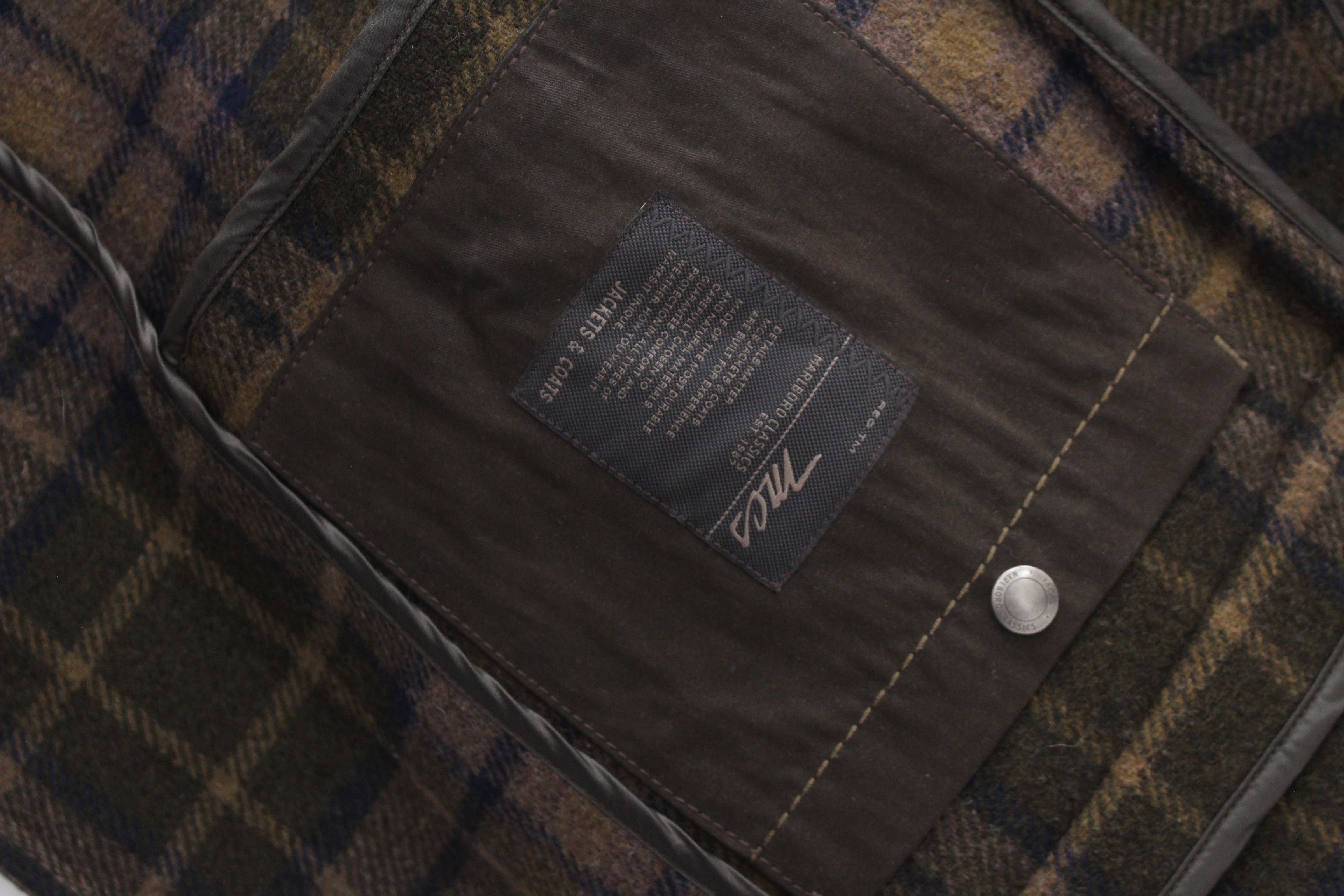 Marlboro Classics Marlboro Classics MCS Wool Plaid Coat with Fur Collar Size US M / EU 48-50 / 2 - 9 Thumbnail