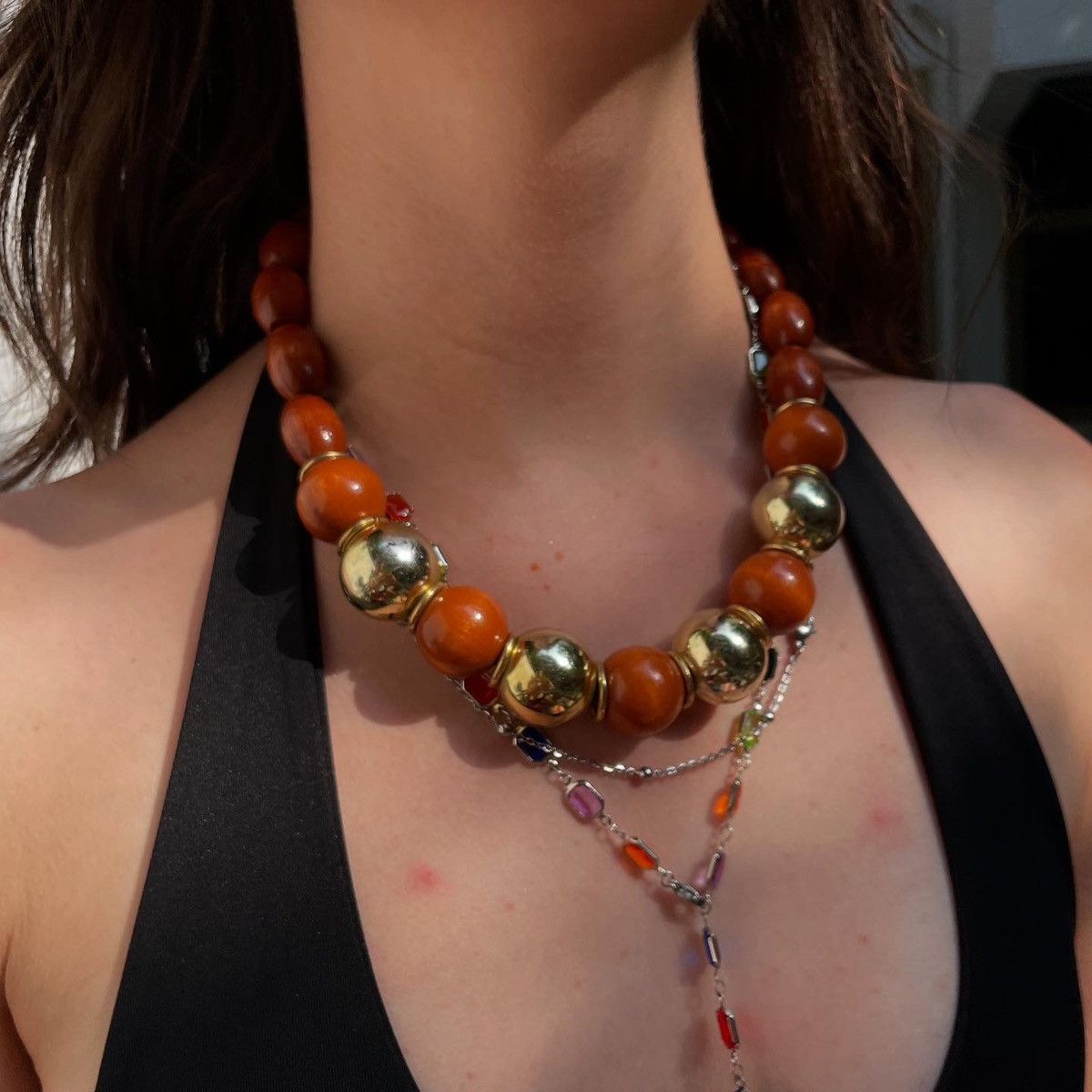 Vintage Vintage necklace Size ONE SIZE - 1 Thumbnail