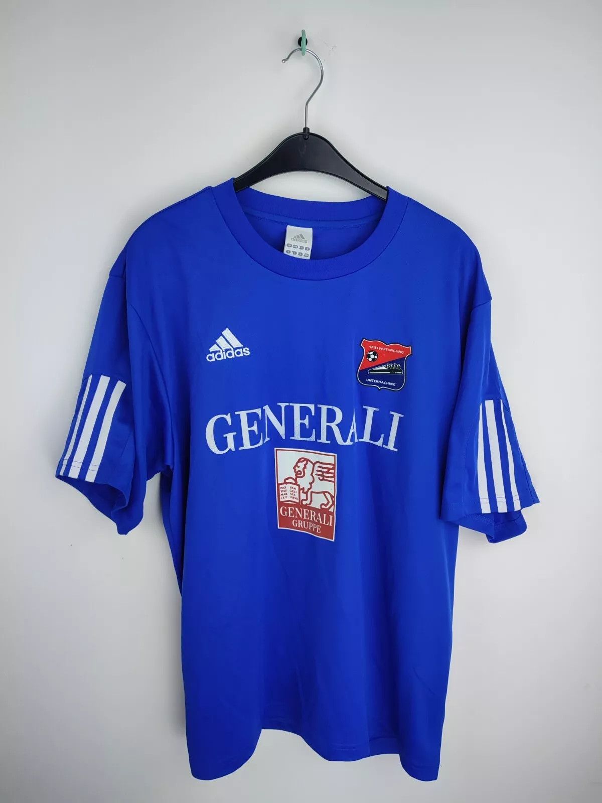Adidas SpVgg Unterhaching #9 Away 2006 - 2007 FOOTBALL Kit SHIRT Size US L / EU 52-54 / 3 - 1 Thumbnail