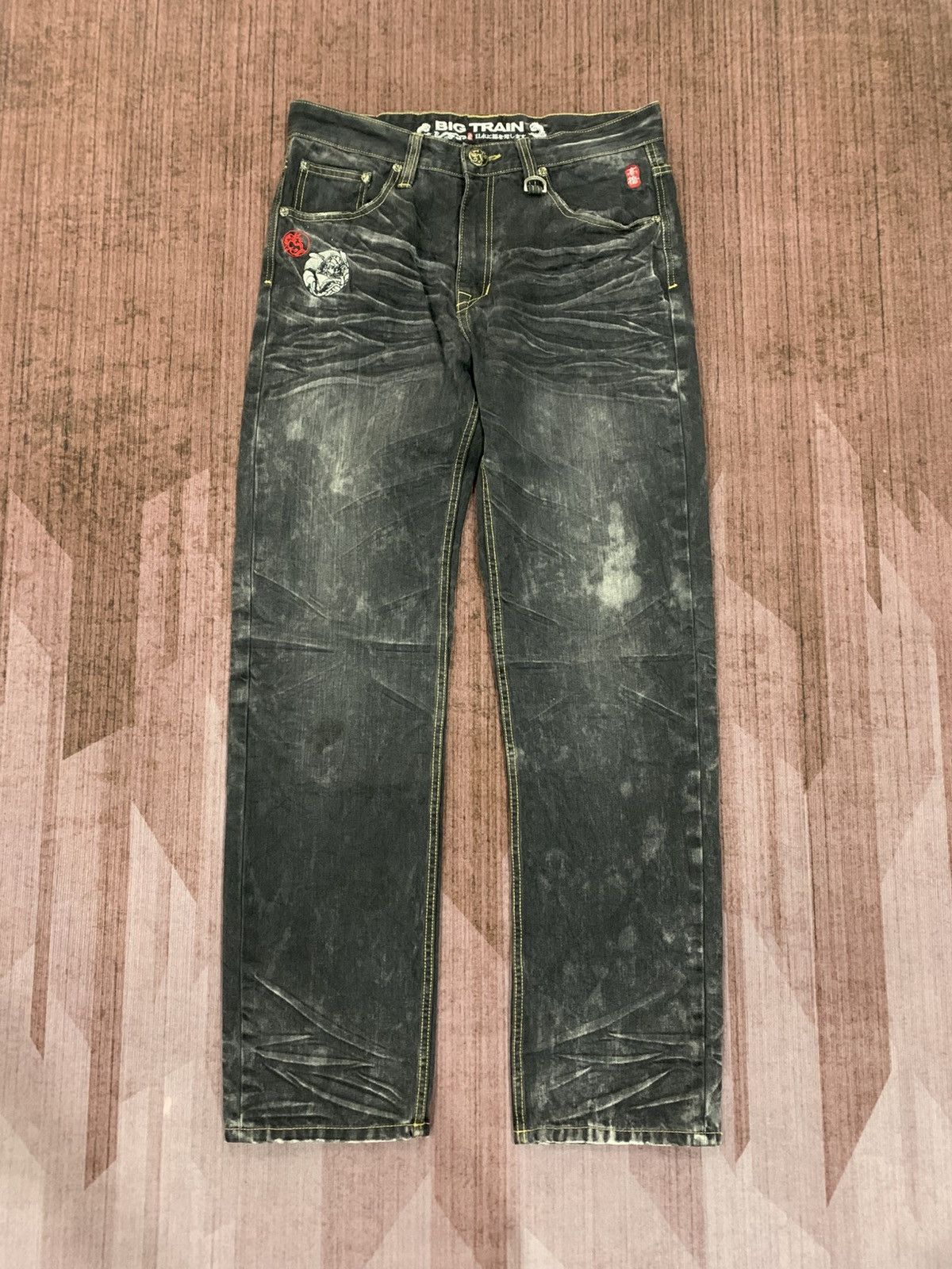 Japanese Brand Big Train Denim Size US 33 - 1 Thumbnail