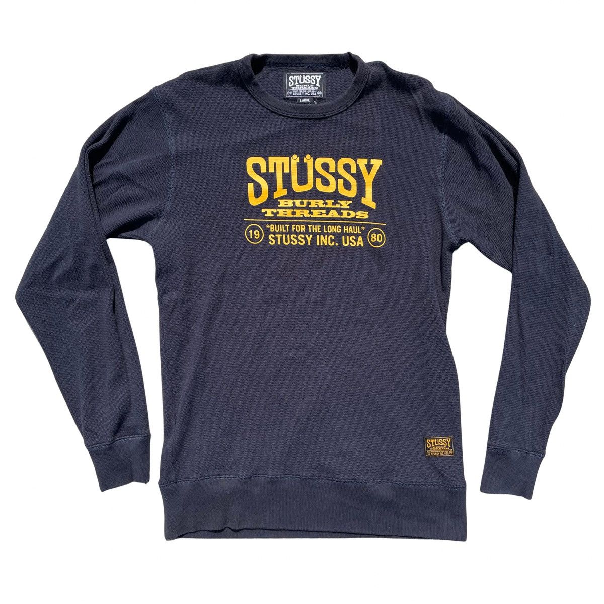 Stussy Stussy Burly Threads Thermal Long Sleeve Shirt Size Large Size US L / EU 52-54 / 3 - 1 Thumbnail