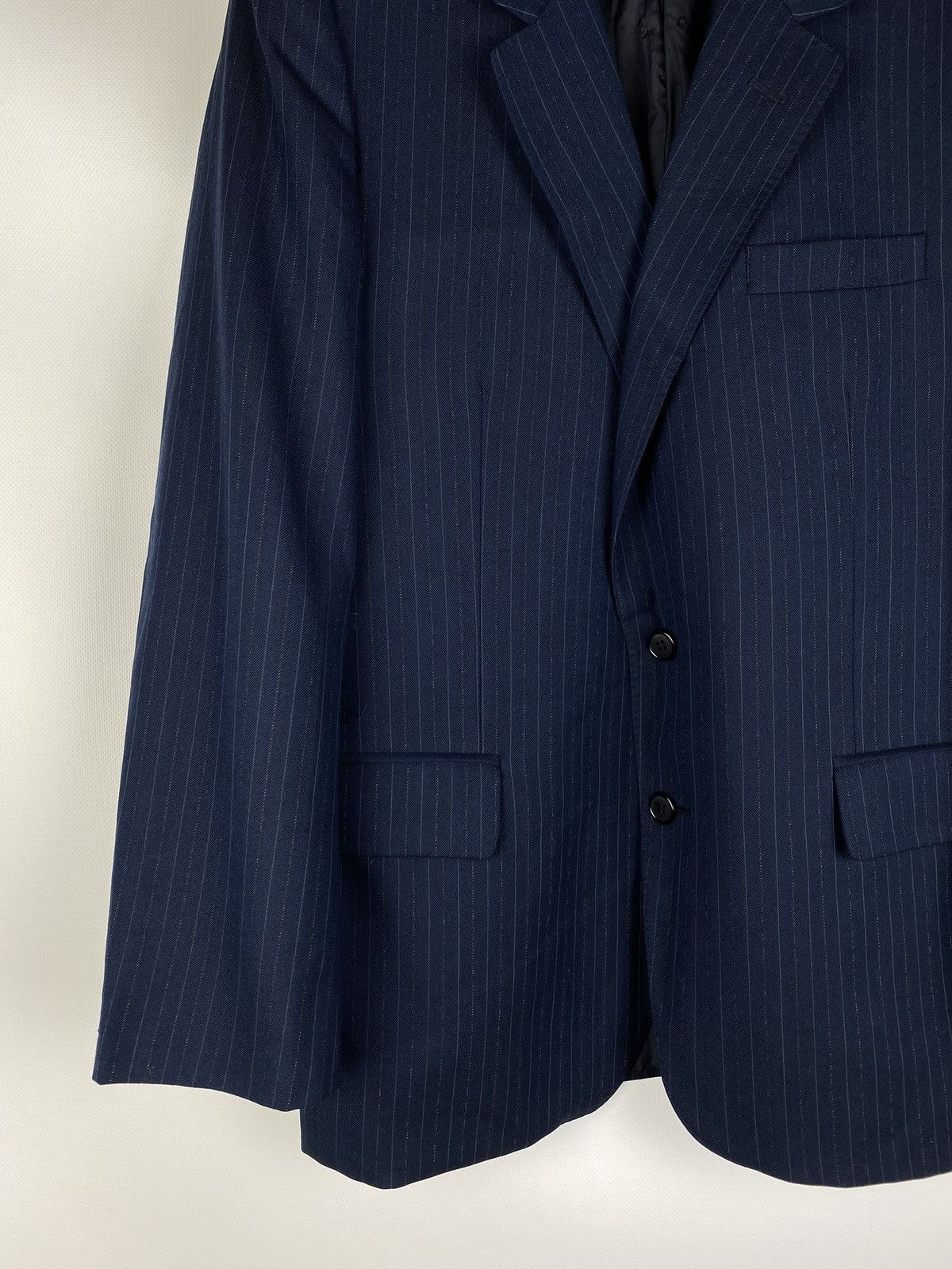 Christian Dior Monsieur × Dior × Vintage Christian Dior Monsieur vintage wool striped blazer jacket Size 40R - 7 Thumbnail