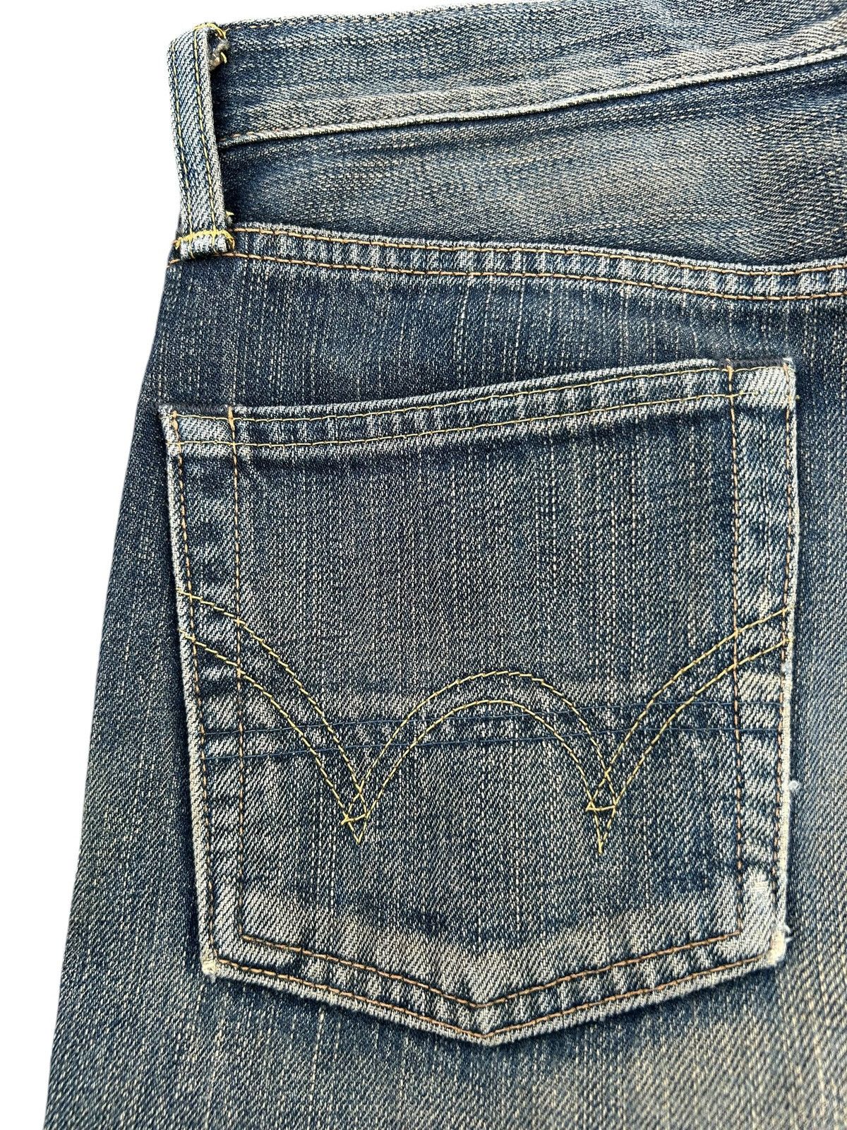 Kapital Vintage Edwin 505ZXX Selvedge Rusty Distressed Denim Jeans Size US 31 - 11 Thumbnail