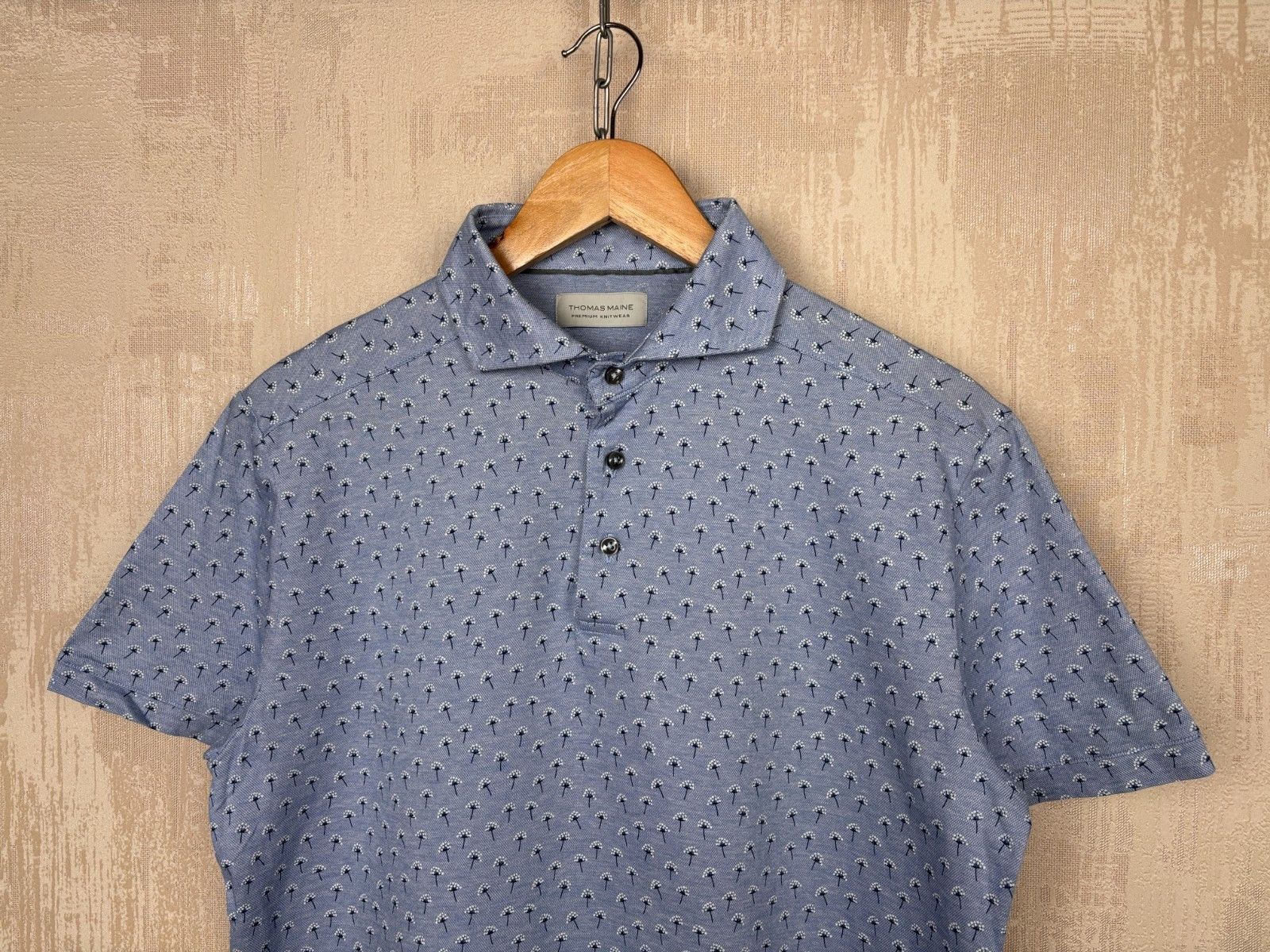 Other Thomas Maine Short Sleeve Polo T-shirt Size US L / EU 52-54 / 3 - 1 Thumbnail