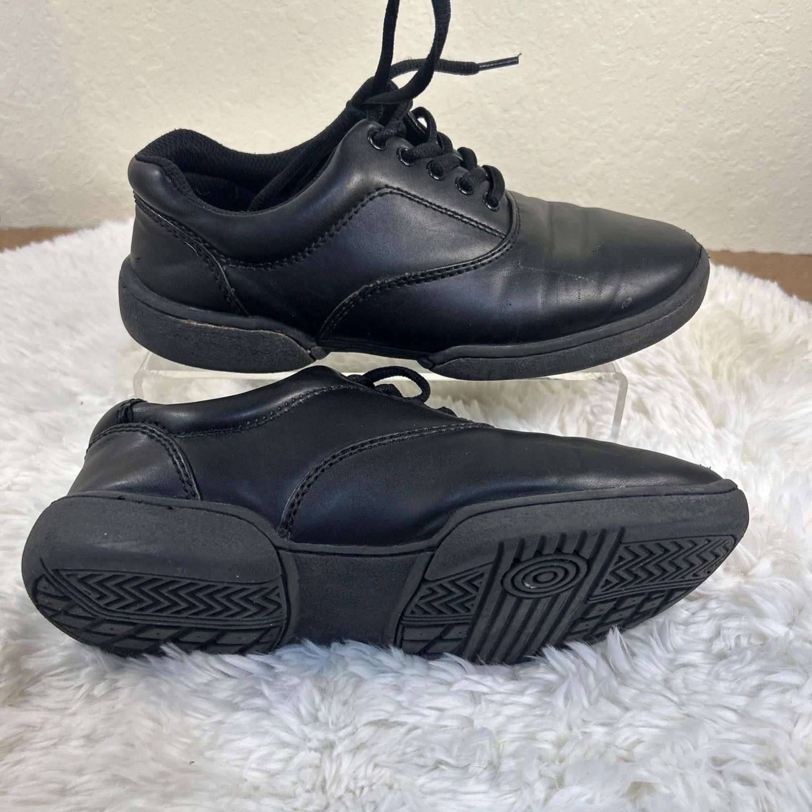 Designer VIPER Shoes Unisex Band Oxford Black Toe Lace Up Casual W7M5 Size US 7.5 / IT 37.5 - 3 Thumbnail