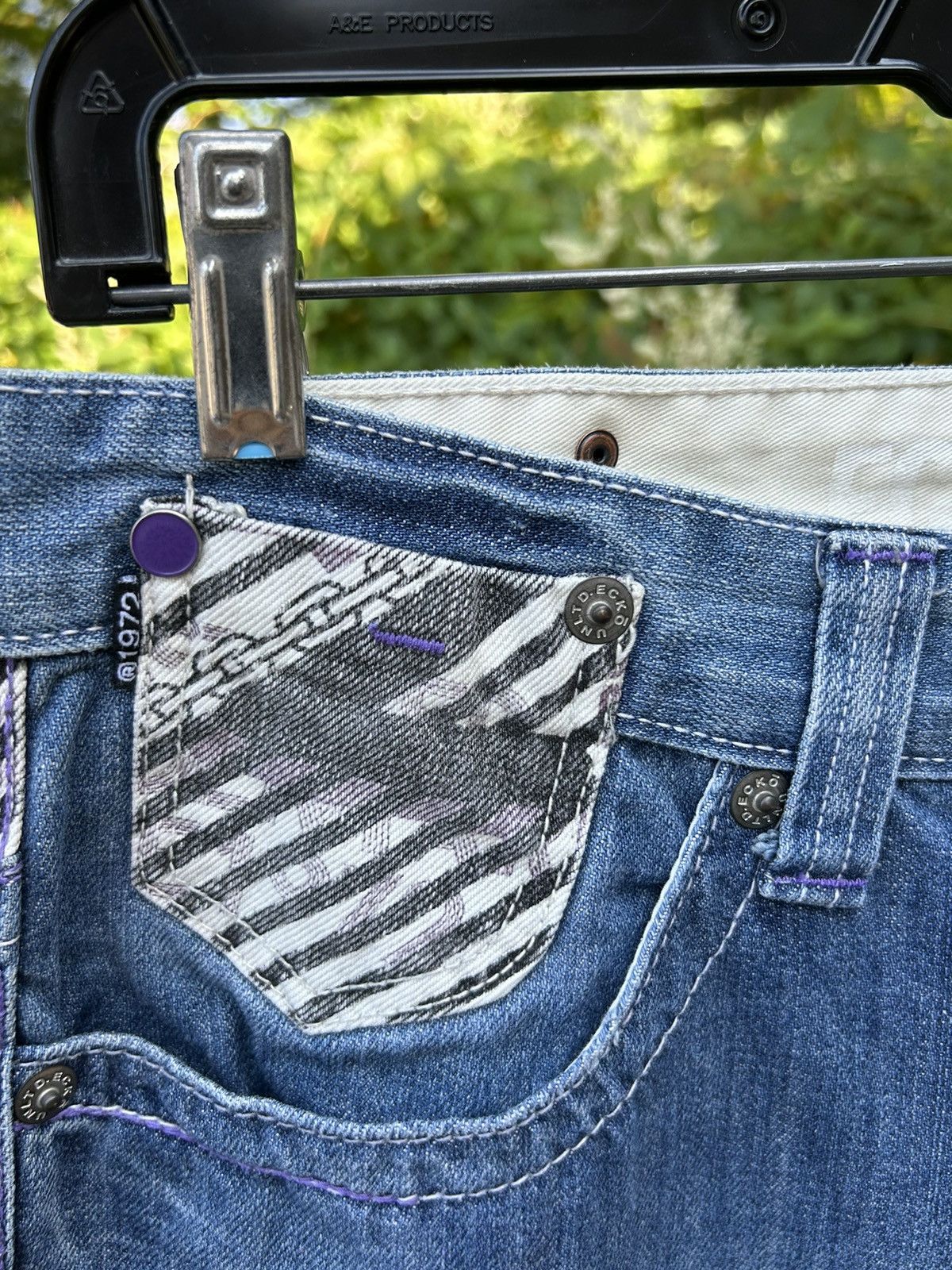 Ecko Unltd. Vintage Y2k Ecko Baggy Wide Leg Jeans Size US 34 / EU 50 - 9 Thumbnail